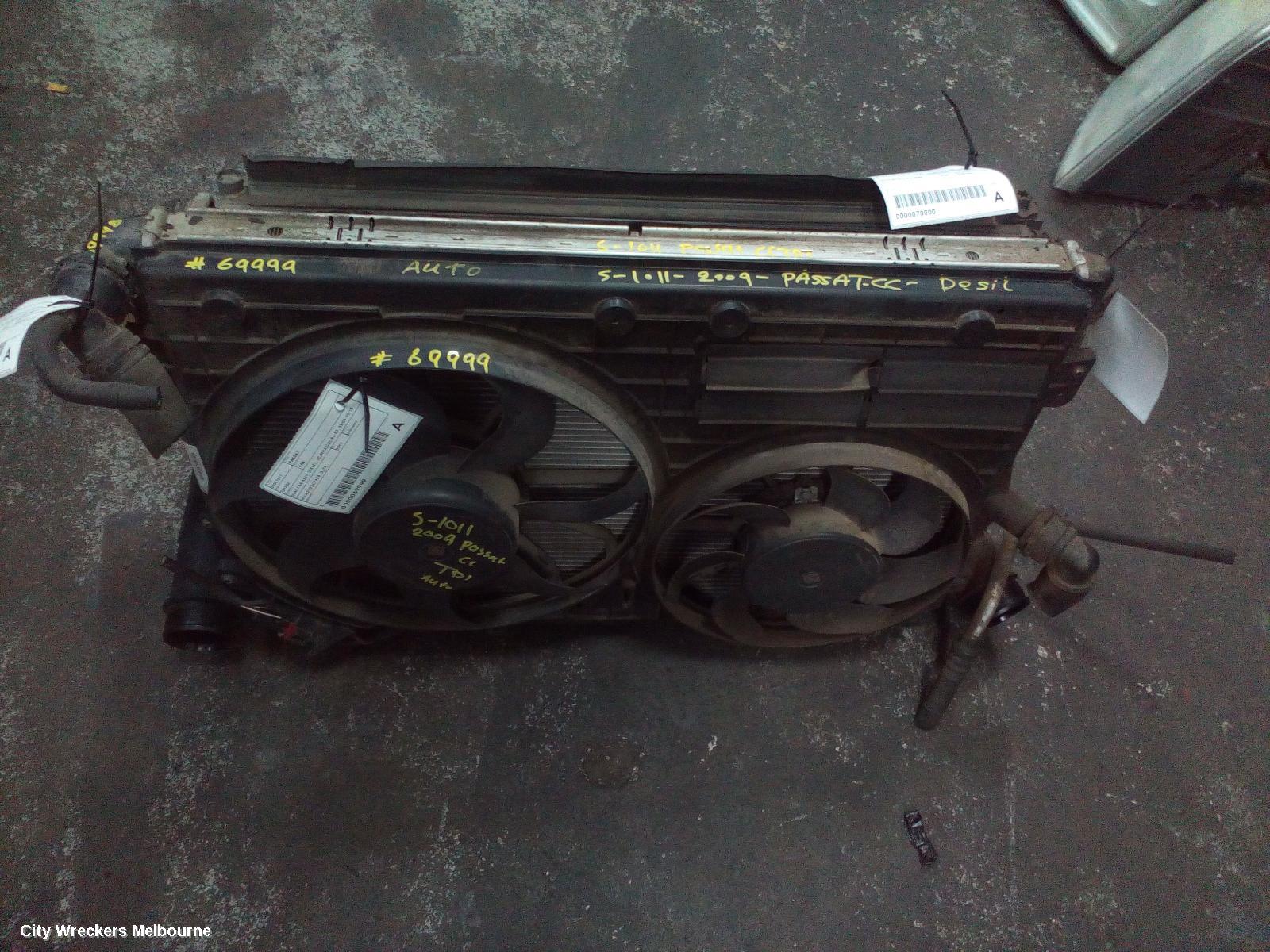 VOLKSWAGEN PASSAT INTERCOOLER, DIESEL, 2.0, CBAB/CBBB/CFGB/CFGC CODE, 3C/MK6 B6, 08/2007 - 05/2015 - Image 1