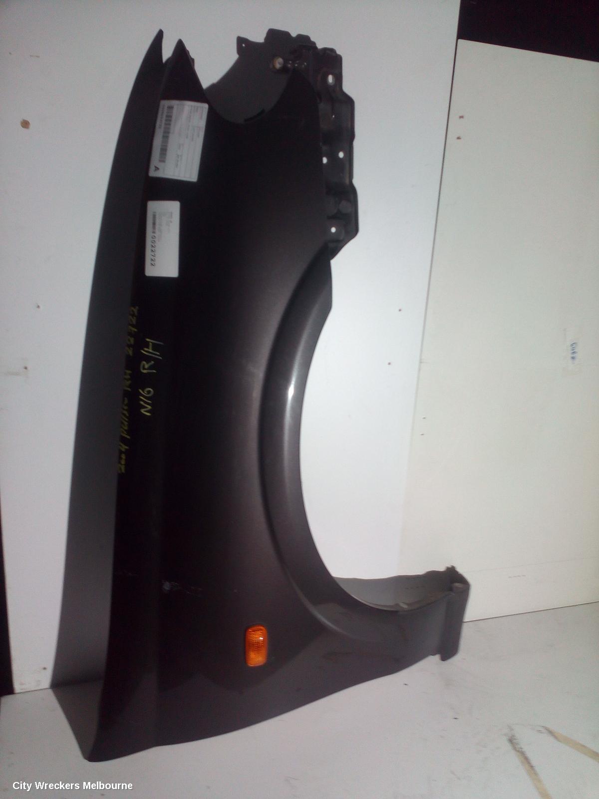 NISSAN PULSAR RIGHT GUARD, N16 SII, SEDAN, 08/2003 - 12/2005 - Image 1