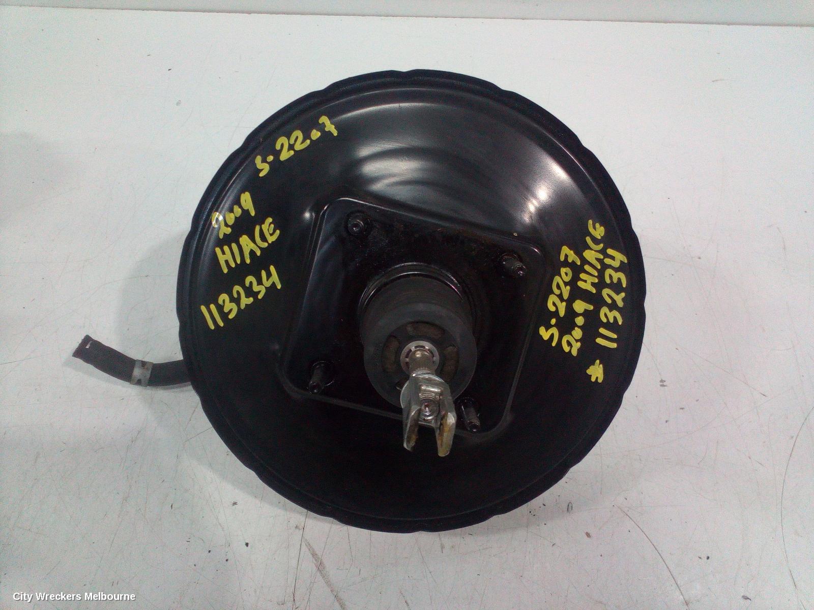 TOYOTA HIACE BRAKE BOOSTER, TRH, PETROL, 2.7, 2TR-FE, AUTO, 03/2005 - 10/2010 - Image 2
