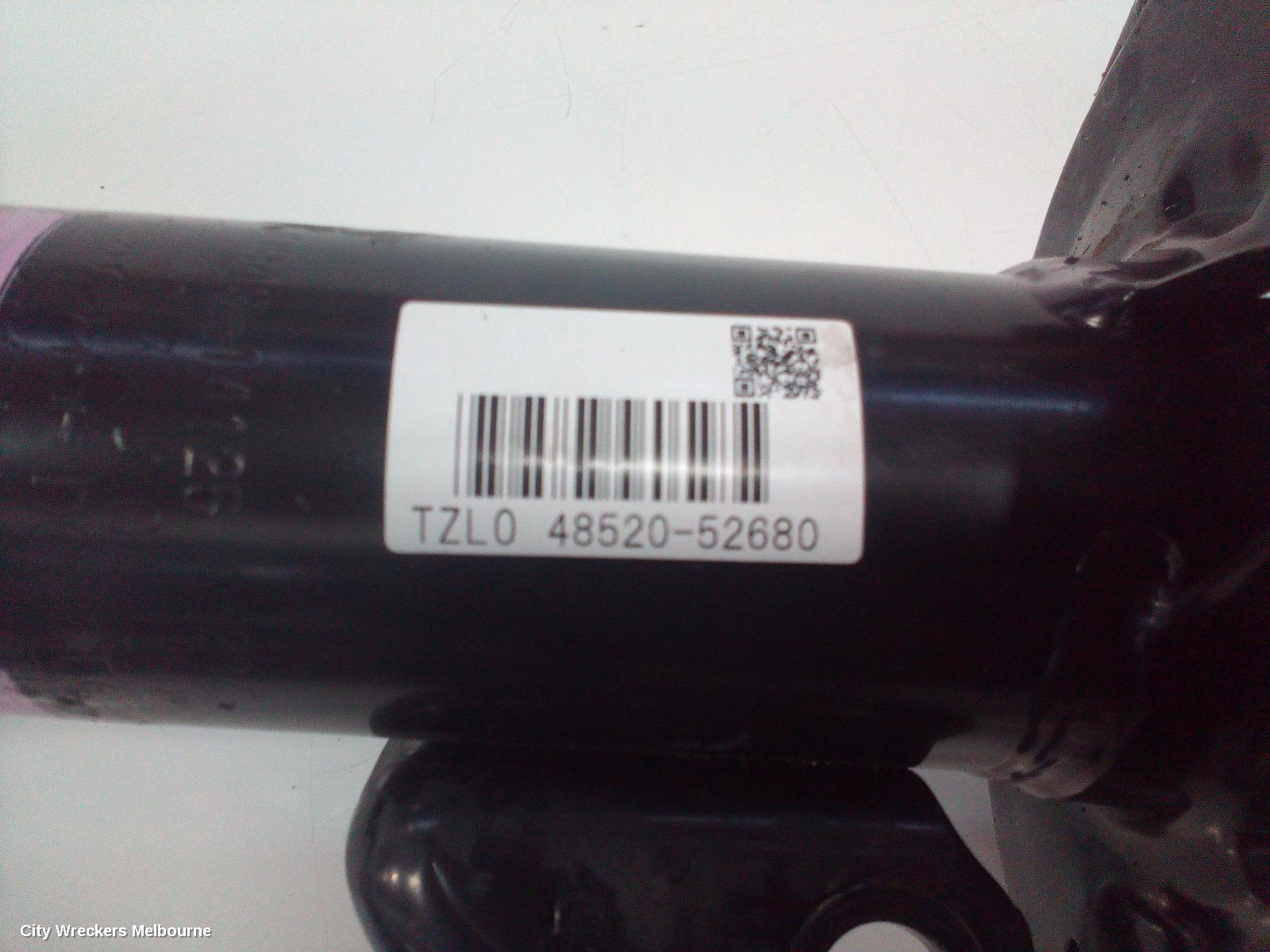 TOYOTA YARIS LEFT FRONT STRUT, NCP13#, 07/2014 - 12/2016 - Image 3