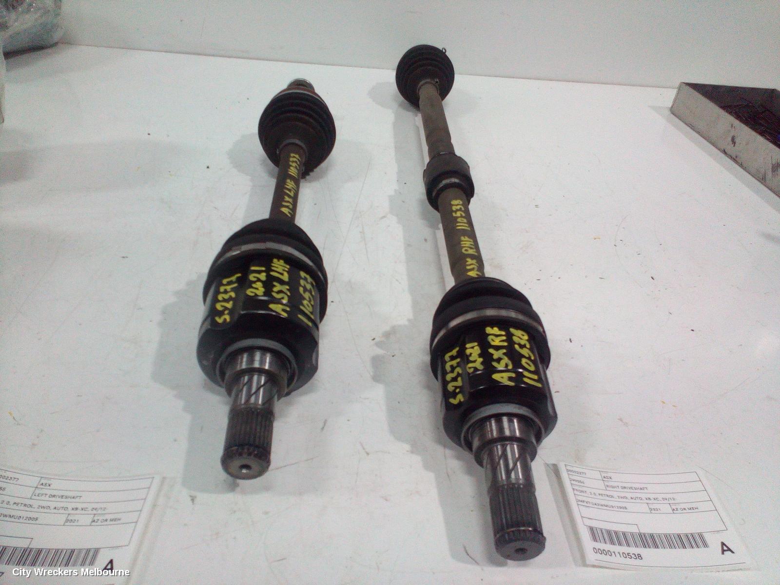 MITSUBISHI ASX LEFT DRIVESHAFT, FRONT, 2.0, PETROL, 2WD, AUTO, XB-XC, 09/2012 ONWARDS - Image 3