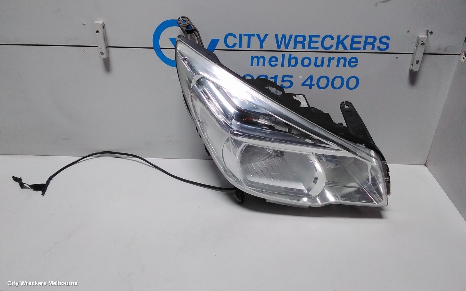 HOLDEN COLORADO RIGHT HEADLAMP, RG/RG 7, HALOGEN TYPE, 01/2012 - 06/2016 - Image 1