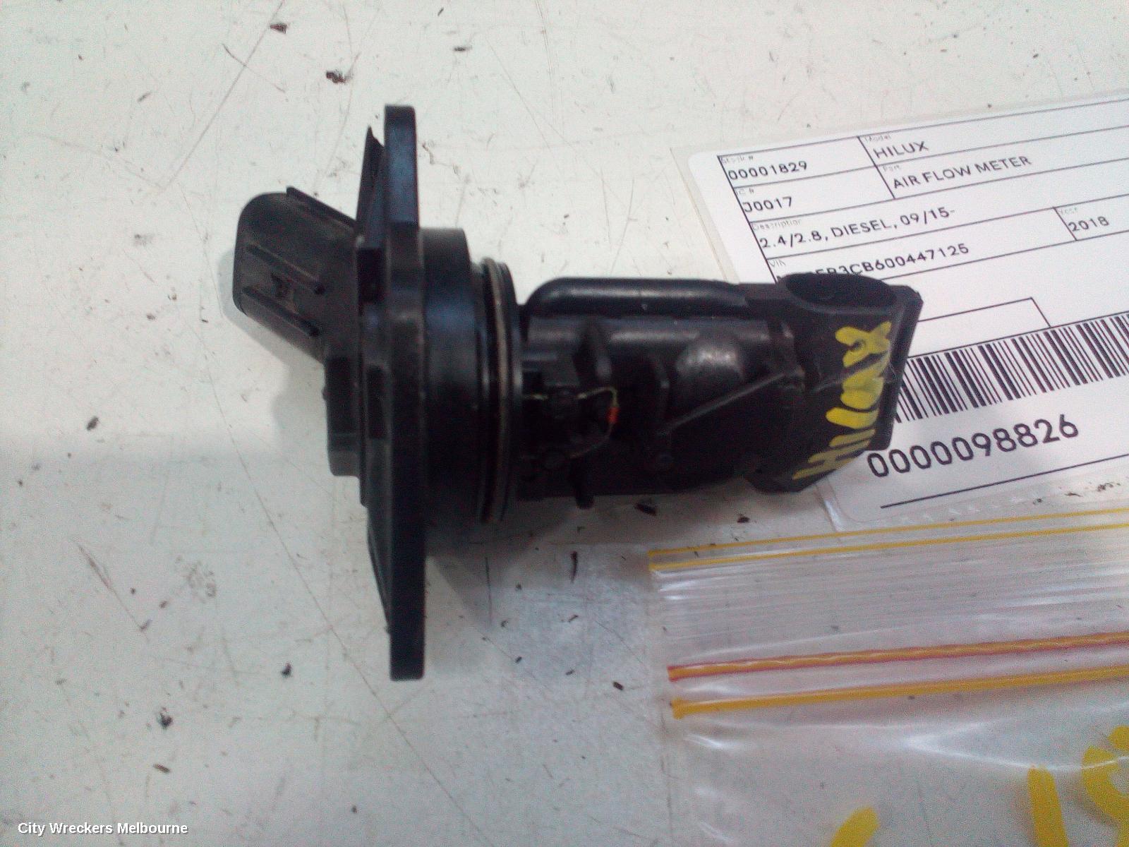 TOYOTA HILUX AIR FLOW METER, 2.4/2.8, DIESEL, 09/2015 ONWARDS - Image 3