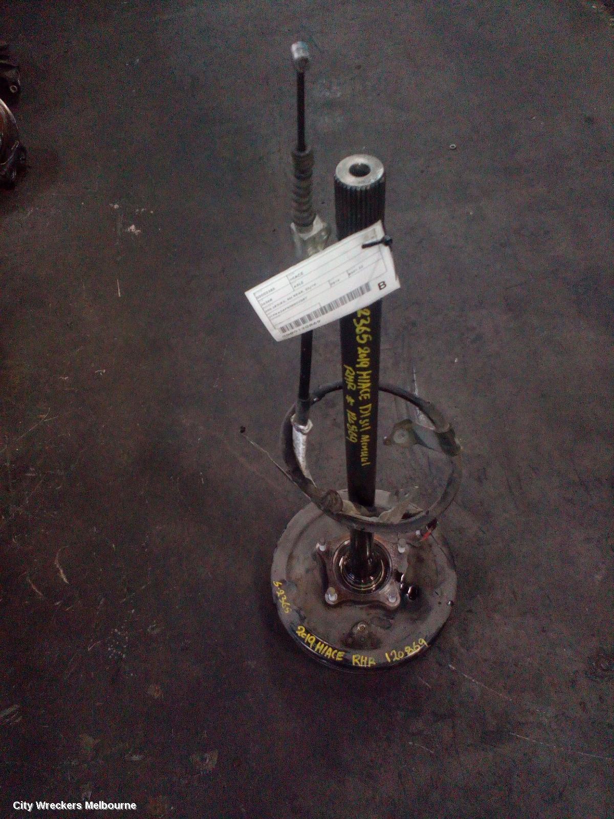 TOYOTA HIACE AXLE, 300 SERIES, RH REAR, 02/2019 ONWARDS - Image 2