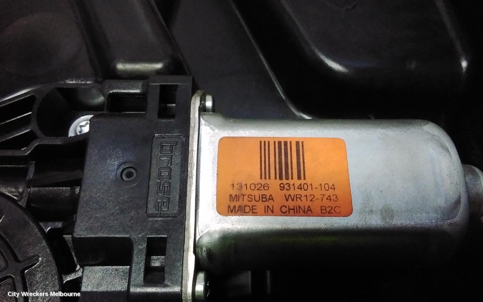 JEEP GRANDCHEROKEE LEFT FRONT WINDOW REG/MOTOR, WK, 10/2010 - 02/2022 - Image 3