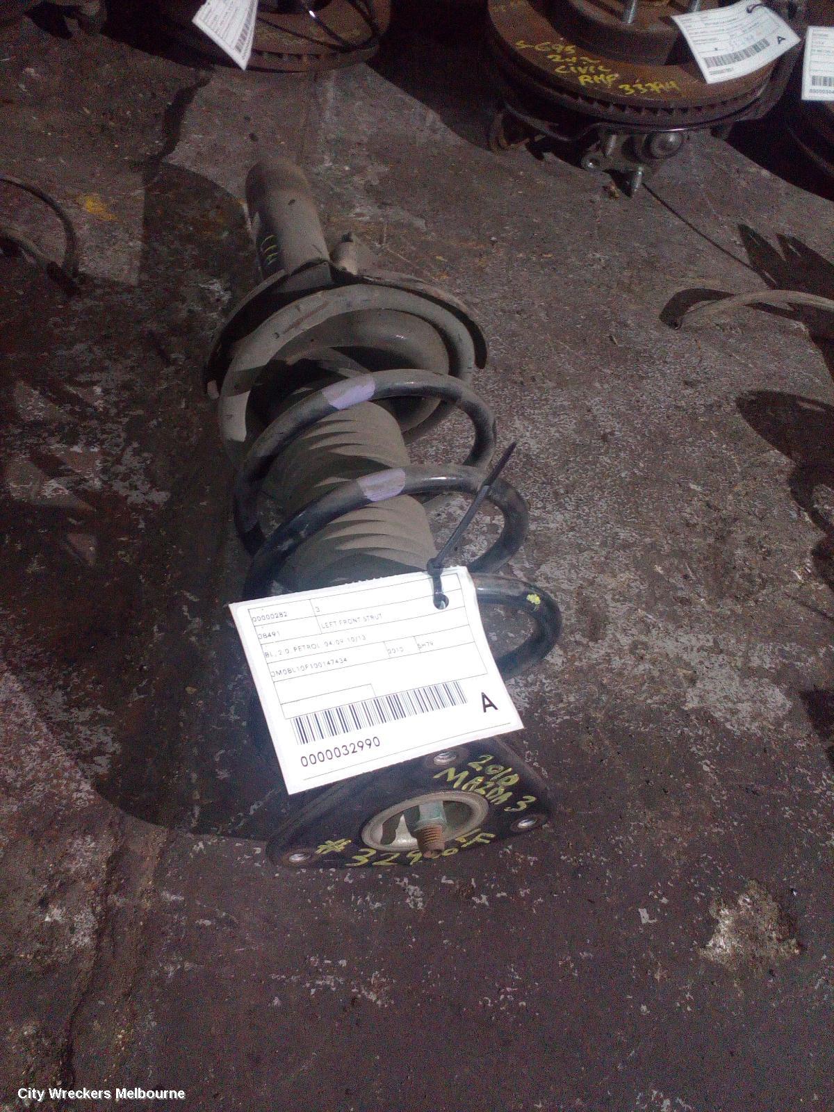 MAZDA 3 LEFT FRONT STRUT, BL, 2.0, PETROL, 04/2009 - 10/2013 - Image 2