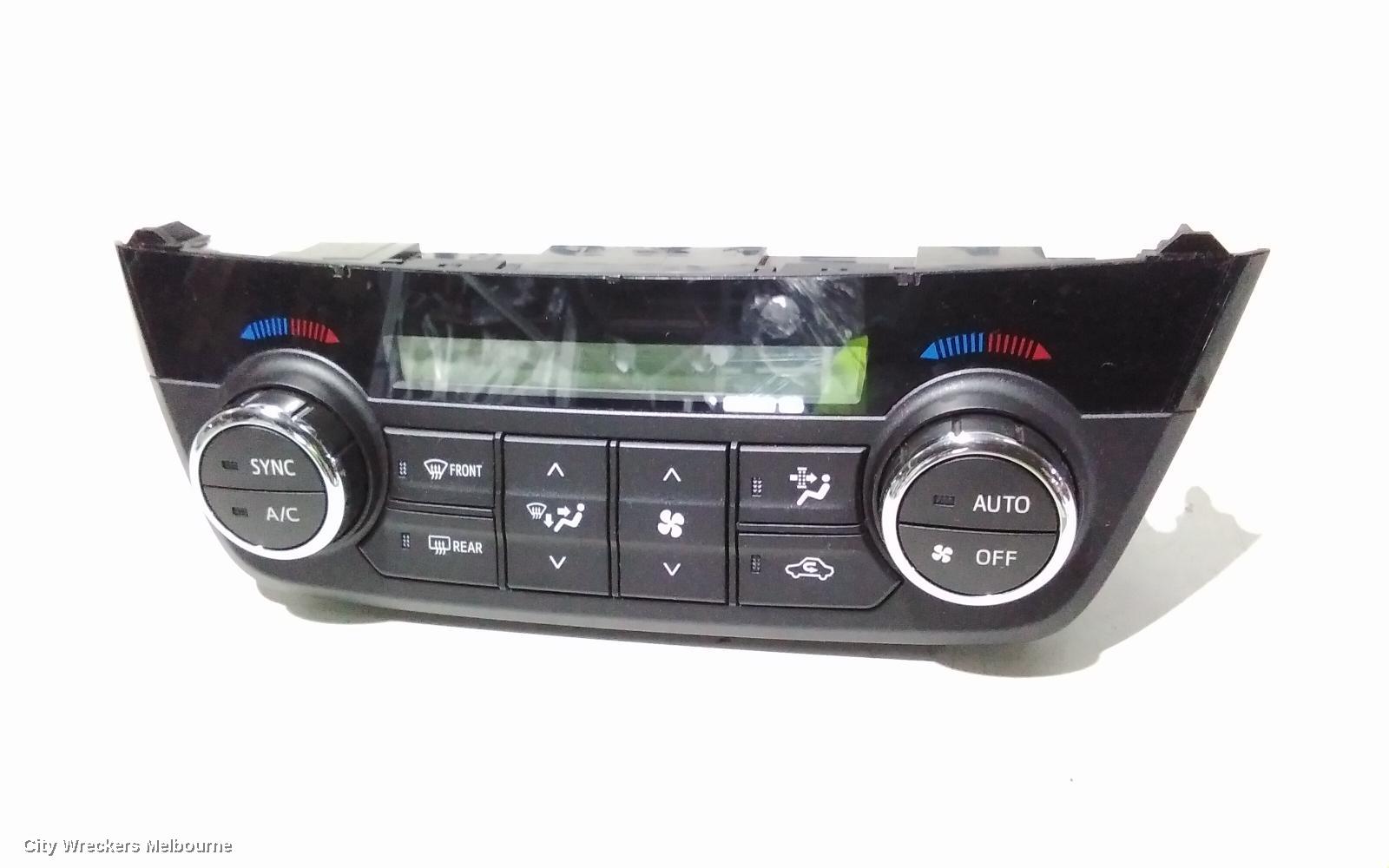 TOYOTA RAV4 HEATER/AC CONTROLS, CLIMATE CONTROL TYPE, XA40, 12/2012 - 11/2018 - Image 2