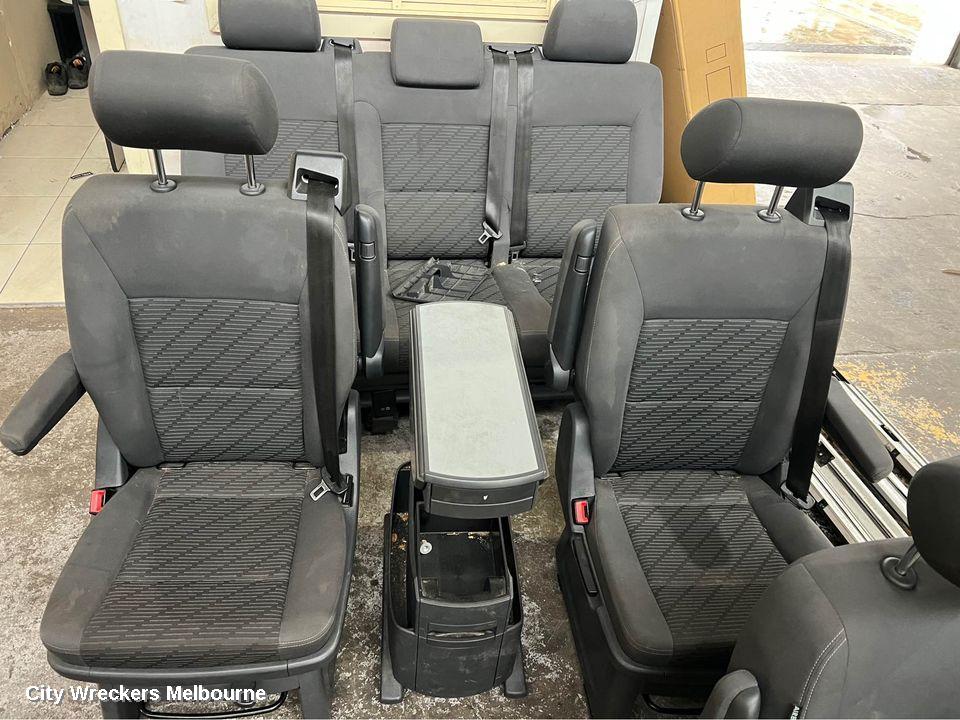 VOLKSWAGEN TRANSPORTER COMPLETE INTERIOR, T6, CLOTH, 07/2015 ONWARDS - Image 1
