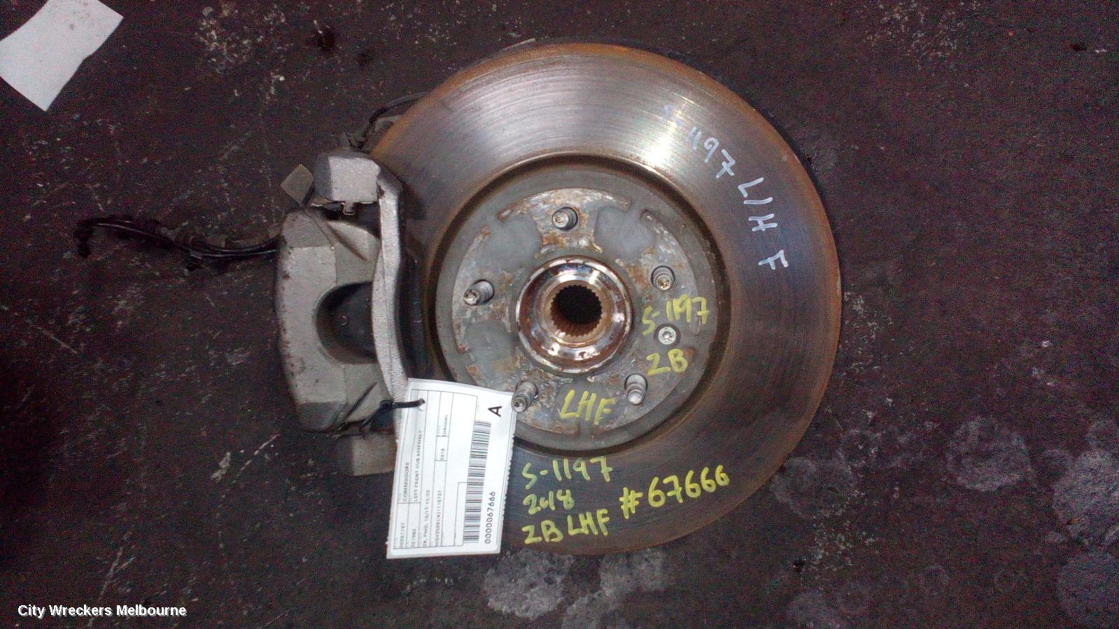 HOLDEN COMMODORE LEFT FRONT HUB ASSEMBLY, ZB, FWD, 10/2017 - 12/2020 - Image 2