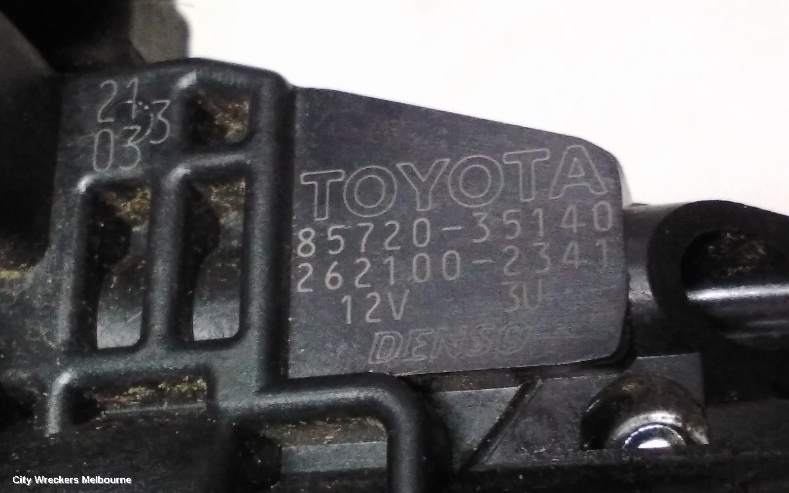 TOYOTA COROLLA LEFT FRONT WINDOW REG/MOTOR, ZRE182R, HATCH, 01/2014 - 06/2018 - Image 3