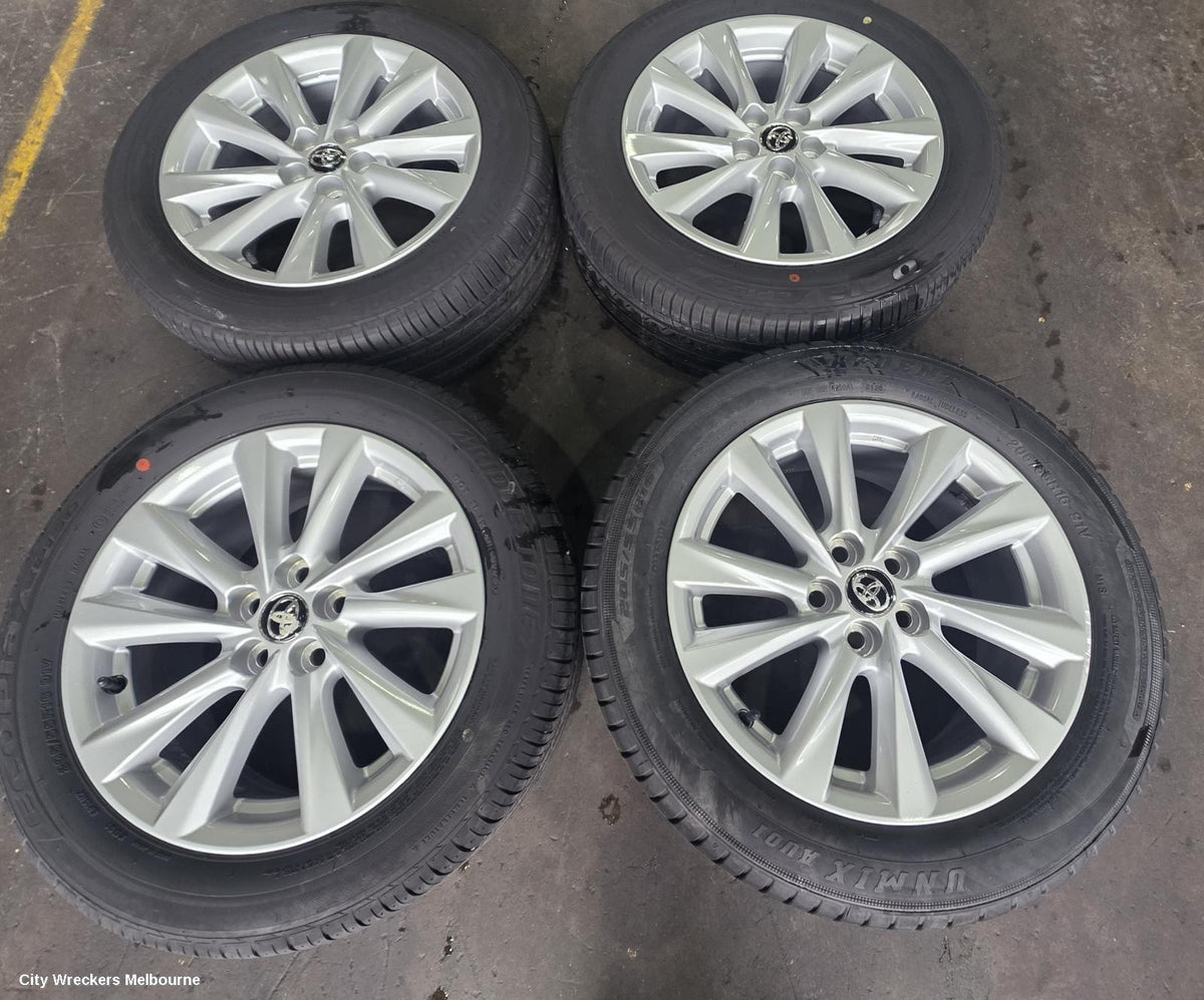 TOYOTA COROLLA WHEEL MAG, E210, FACTORY, 16X7IN, 10 SINGLE SPOKE, GREY, 09/2019 ONWARDS - Image 1