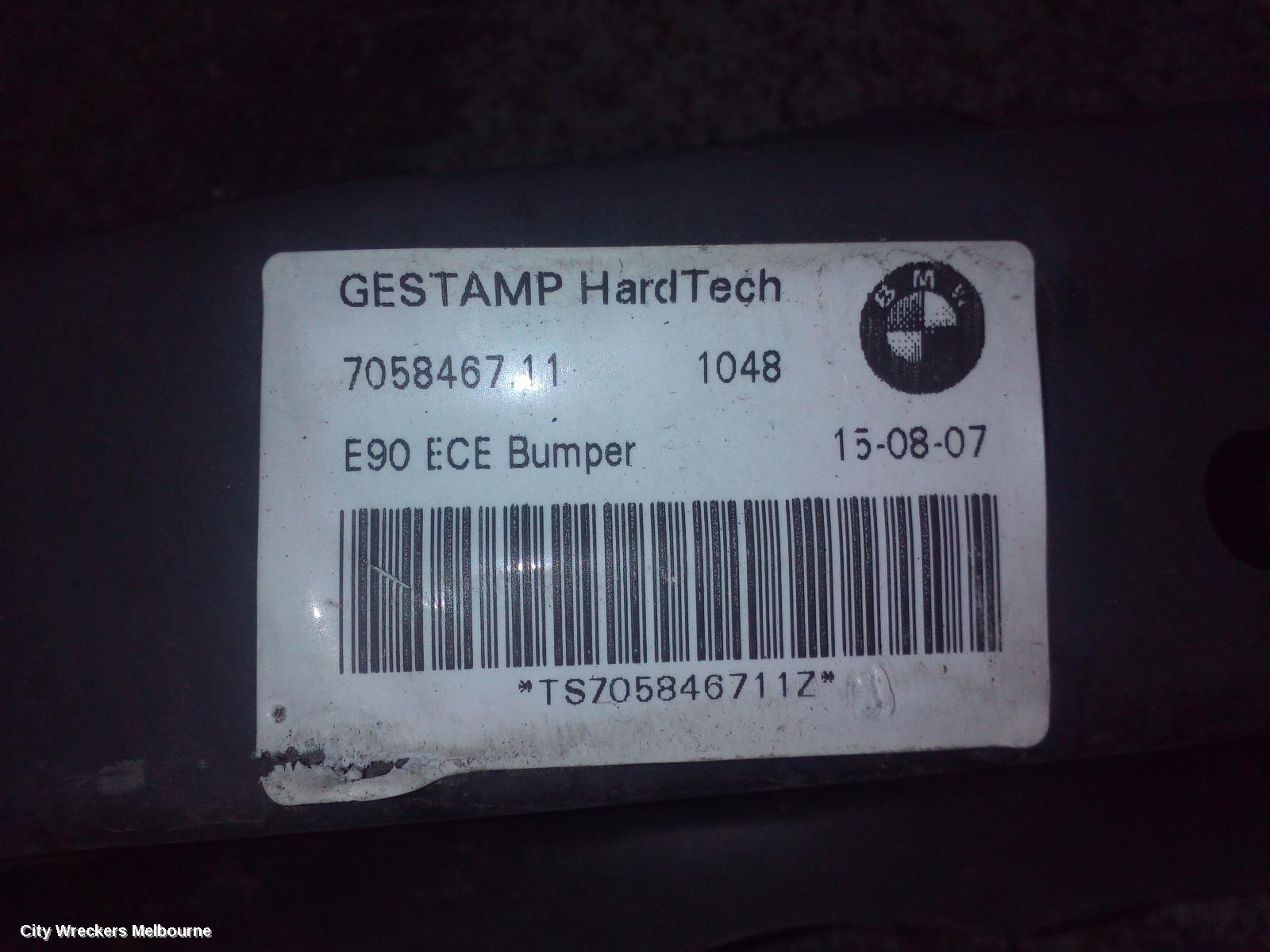 BMW 3 SERIES R/BAR BRACKET/REINFO, MAIN REINFORCEMENT, E90/E91, SEDAN/WAGON, DUAL MUFFLER TYPE, 02/2006 - 04/2012 - Image 1
