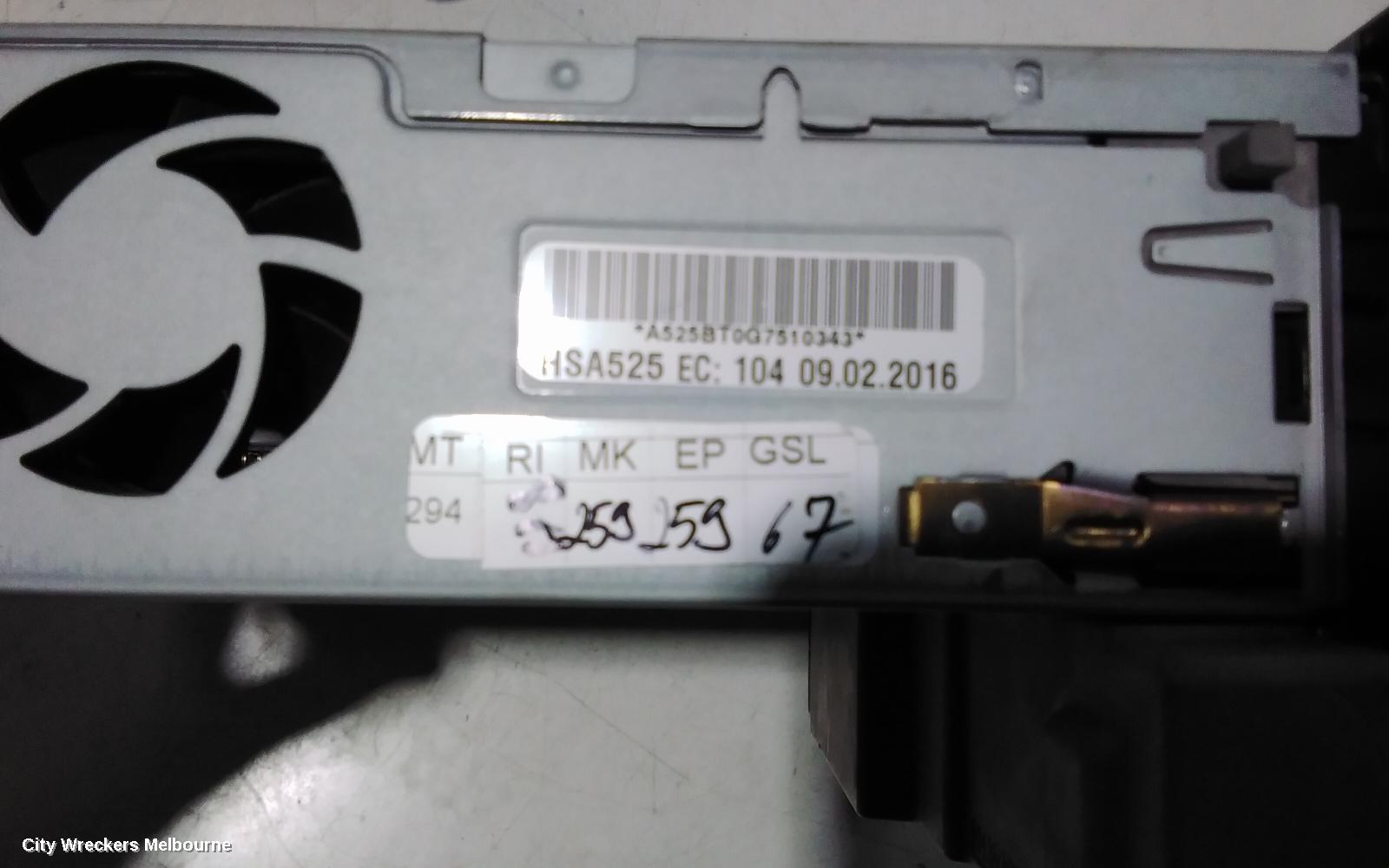 AUDI A1 RADIO/CD/DVD/SAT/TV, RADIO CONTROL UNIT, 8X, ACTIVE SPEAKER TYPE (4G0035056J), 12/2010 - 10/2018 - Image 3