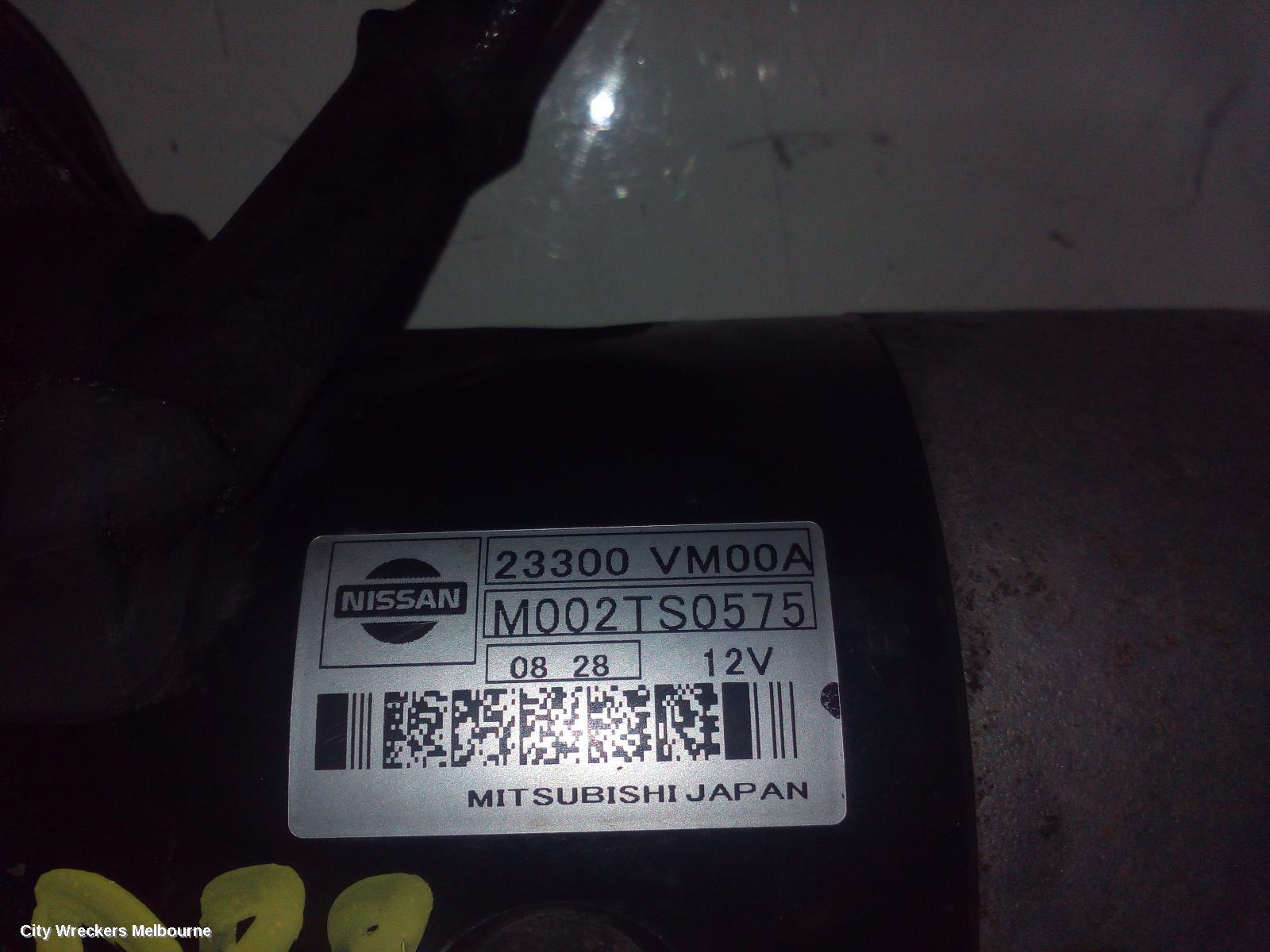 NISSAN NAVARA STARTER, DIESEL, 2.5, YD25, TURBO, D40 (VIN MNT), 10 TEETH TYPE, 09/2005 - 08/2015 - Image 3