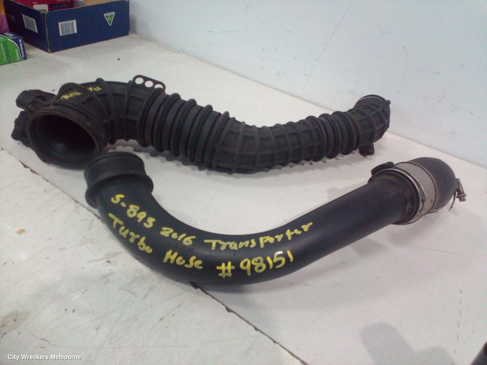 VOLKSWAGEN TRANSPORTER, T6, 07/2015 - 08/2024, TURBO HOSE: 98151 - Image 3