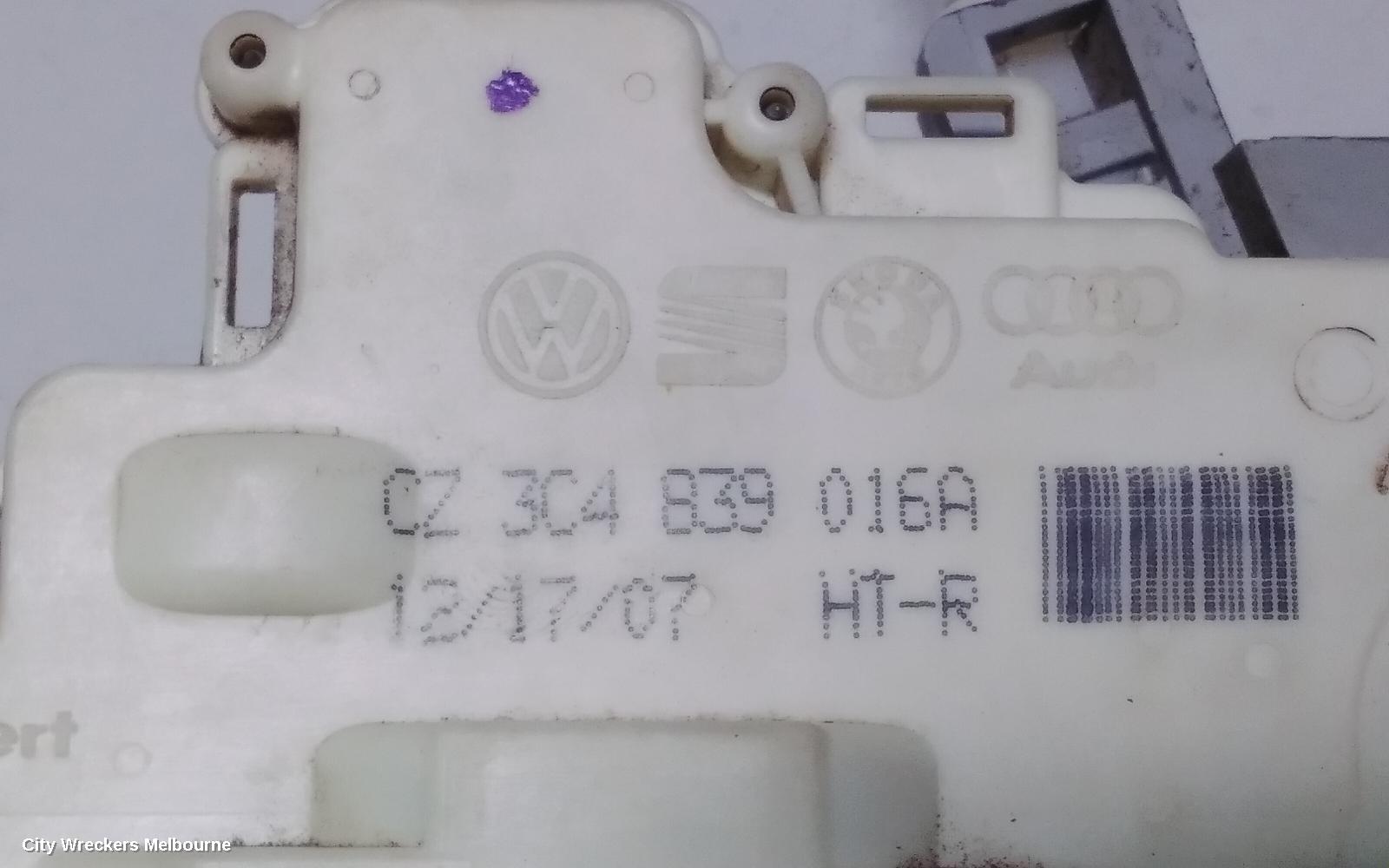 AUDI Q7 DOOR/BOOT/GATE LOCK, RIGHT REAR DOOR LOCK, 4L, DUAL ROW (7 PIN), P/N 3C4839016A, 09/2006 - 11/2009 - Image 3