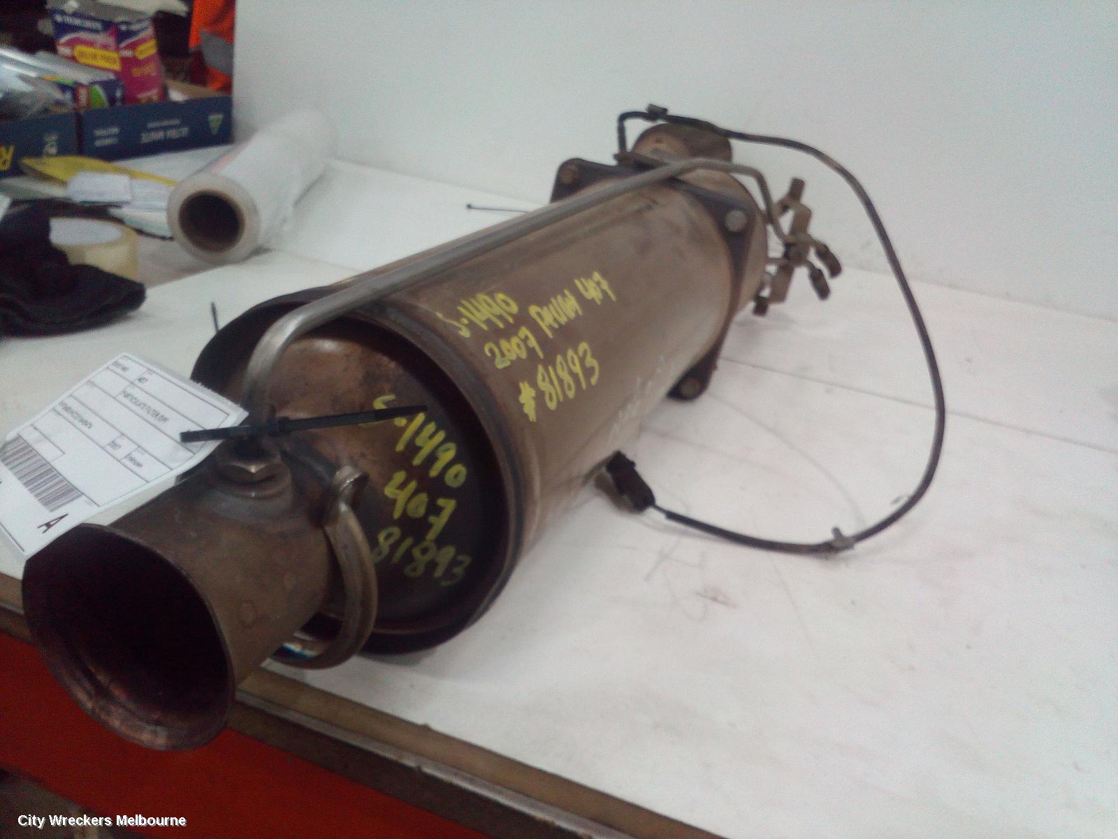 PEUGEOT 407 PARTICULATE FILTER/DPF - Image 3
