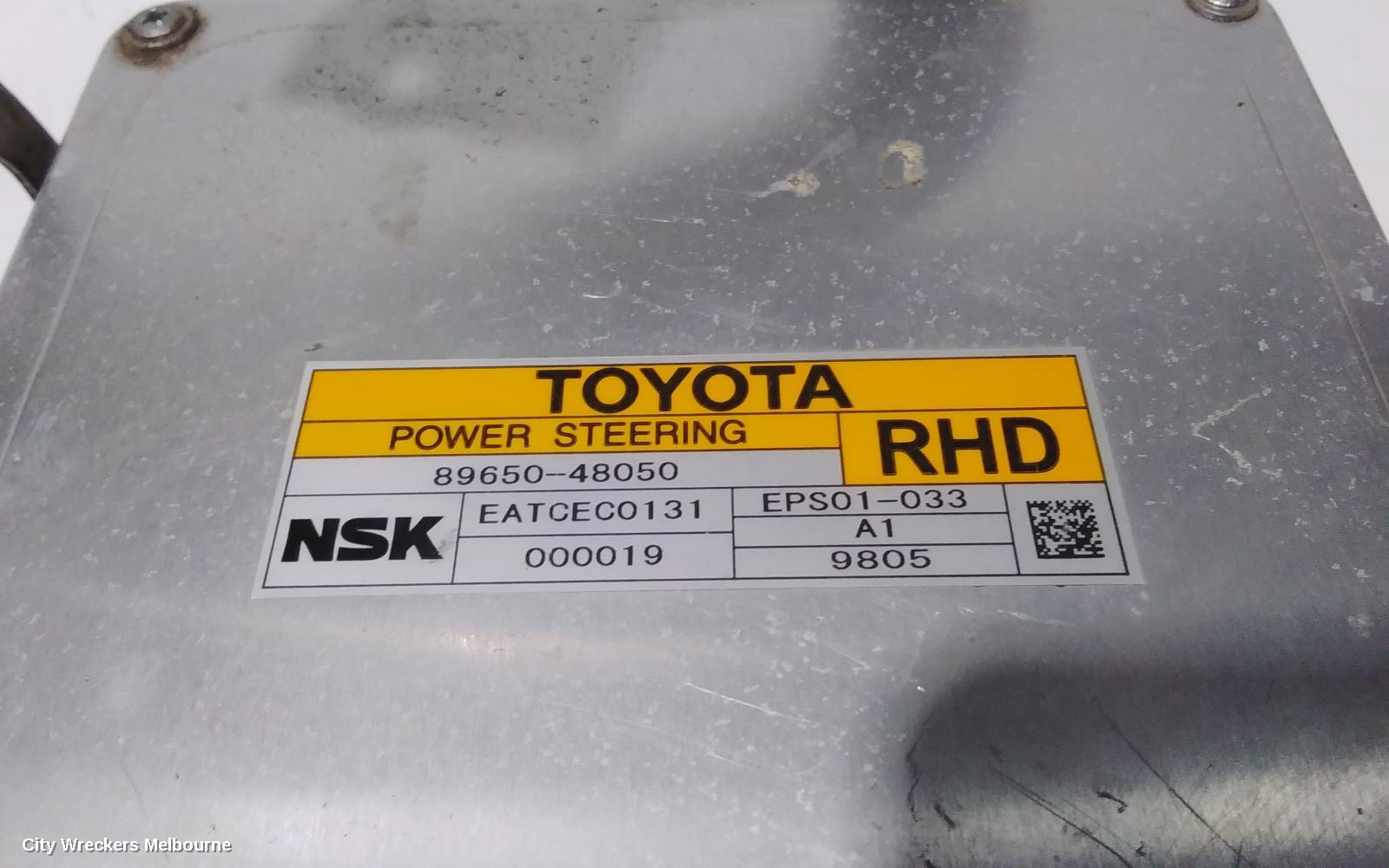 TOYOTA KLUGER ECU, POWER STEERING ECU, GSU40-GSU45, 05/2007 - 02/2014 - Image 2