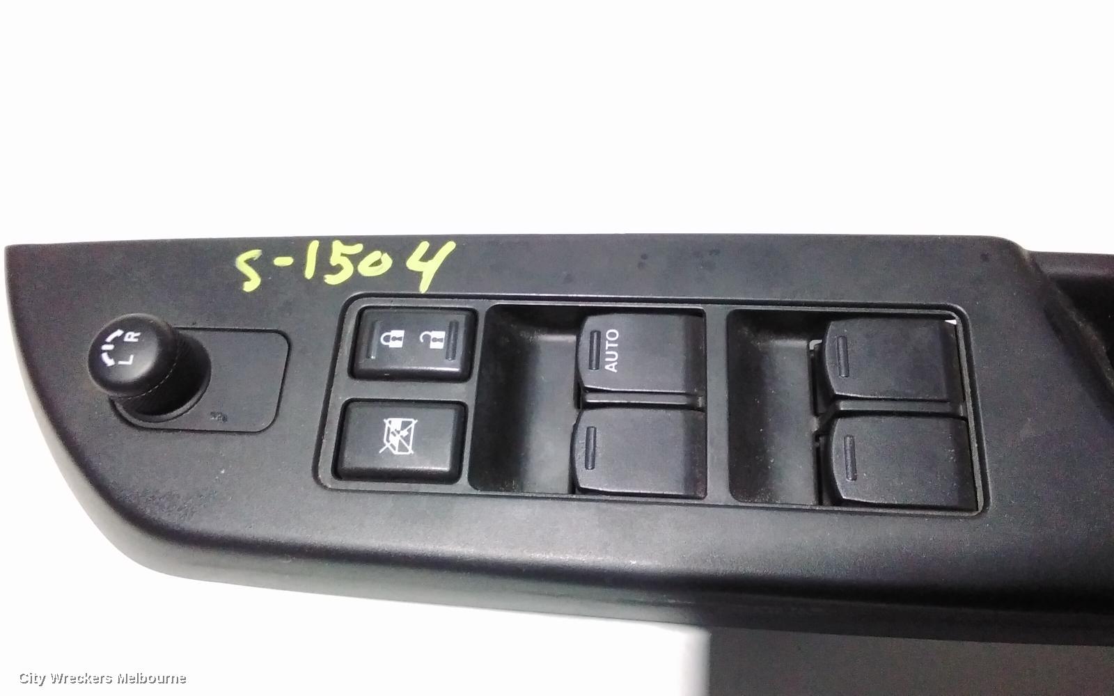SUZUKI SWIFT PWR DR WIND SWITCH, RH FRONT (MASTER SWITCH), FZ, 08/2010 - 03/2017 - Image 2