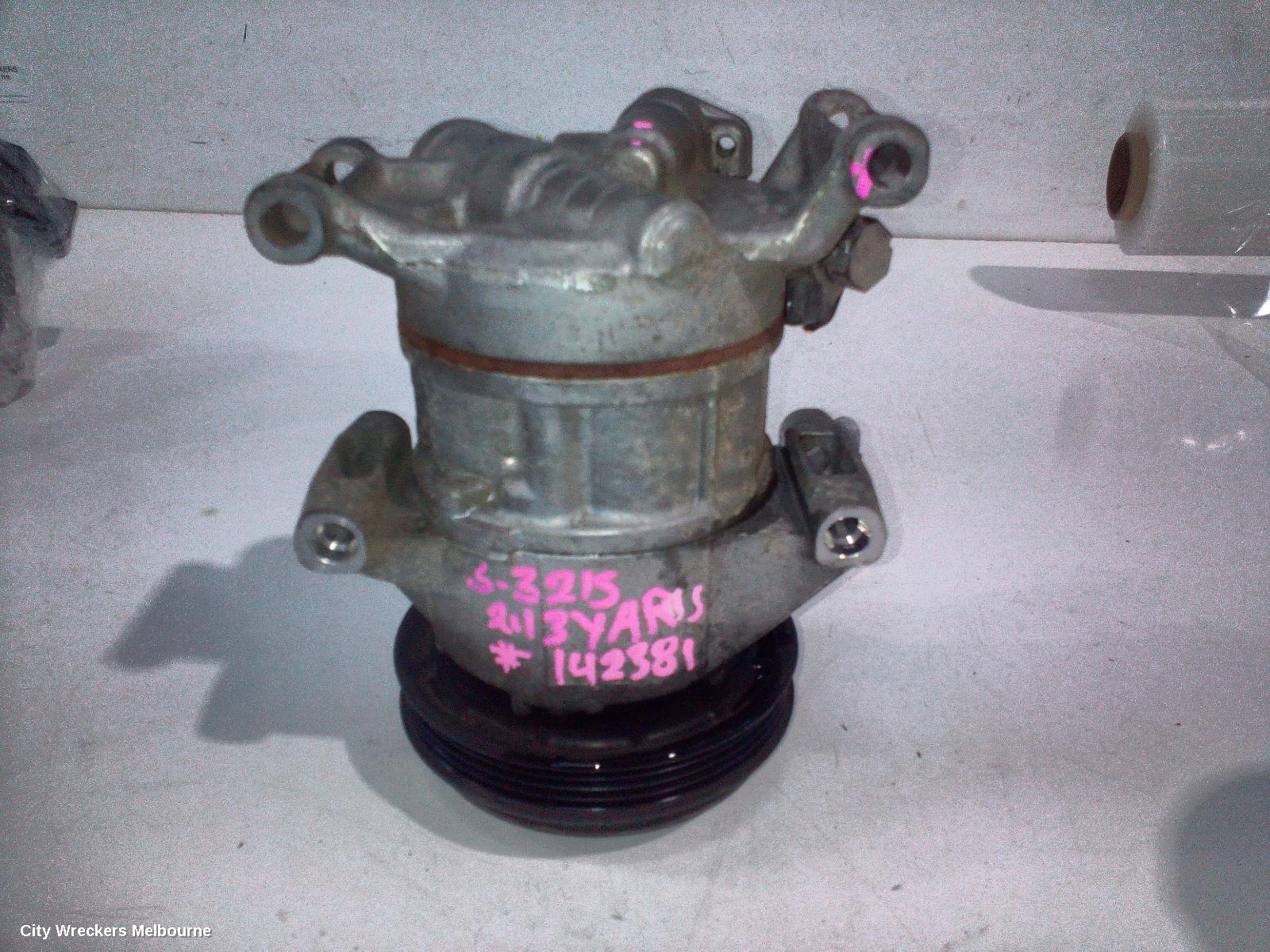 TOYOTA YARIS A/C COMPRESSOR, NCP13#, 1.3/1.5, PETROL, 1NZ/2NZ, 08/2011 - 01/2020 - Image 3