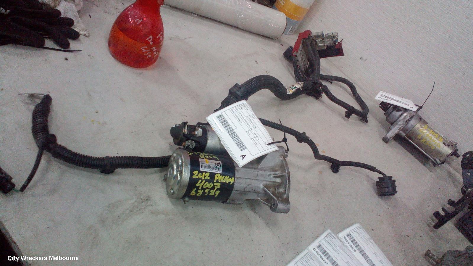 PEUGEOT 4007 STARTER, DIESEL, 2.2, MITS M000T20871, GS, 11/2009 - 08/2013 - Image 2