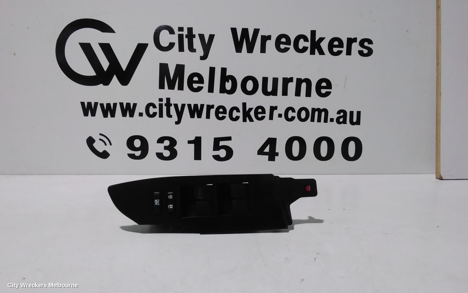TOYOTA COROLLA PWR DR WIND SWITCH, RH FRONT (MASTER SWITCH), ZRE172R, SEDAN, 12/2013 - 06/2019 - Image 1