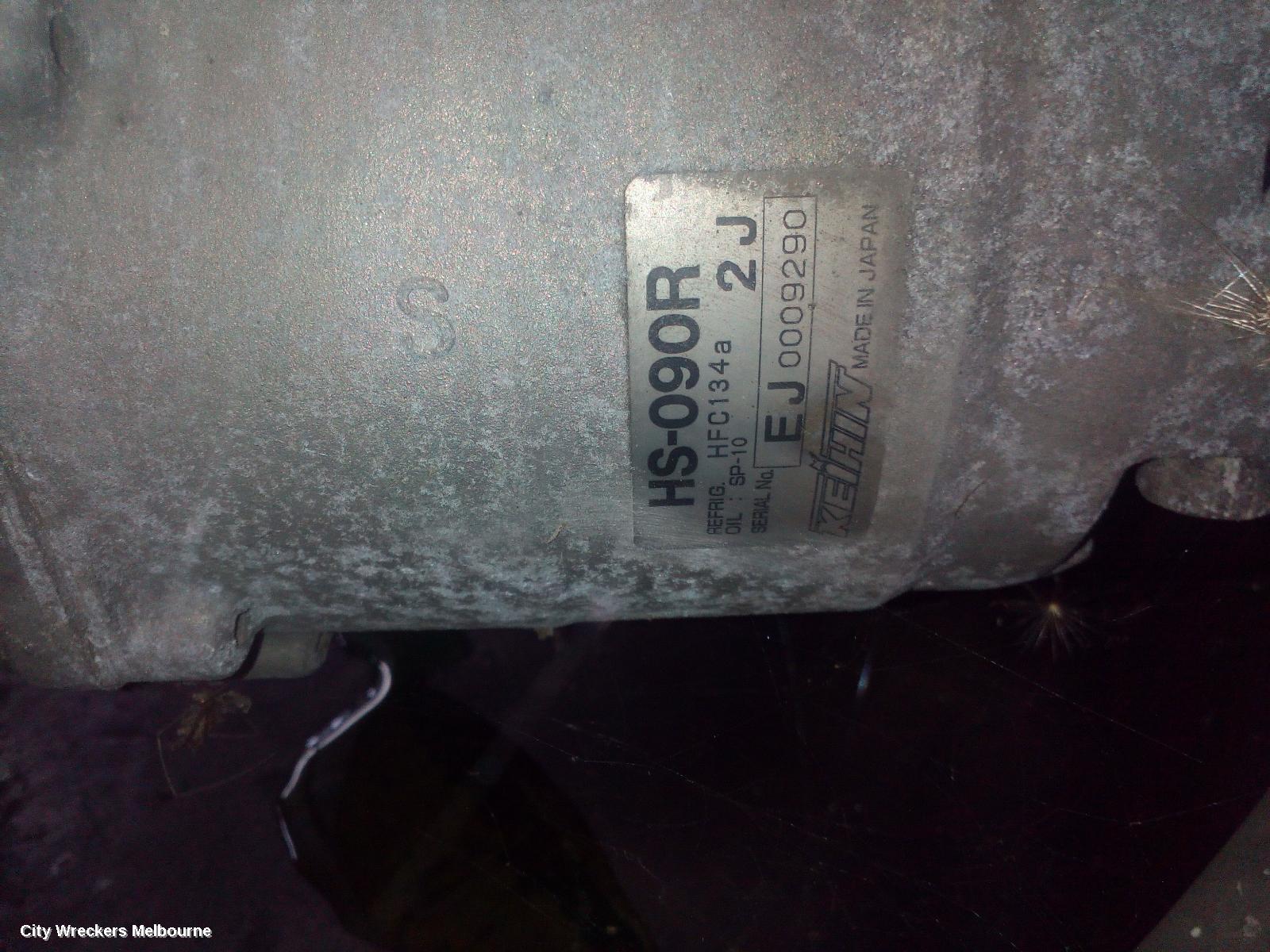 HONDA INTEGRA A/C COMPRESSOR, 2.0, K20A3, ENG TYPE, 09/2001 - 08/2006 - Image 1