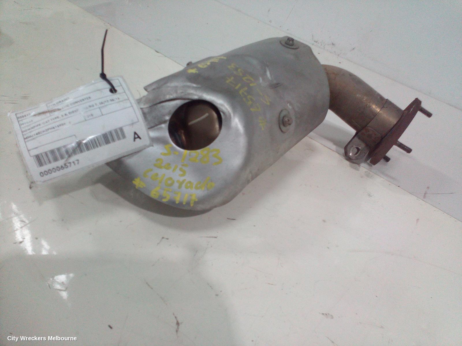 HOLDEN COLORADO CATALYTIC CONVERTER, DOWNPIPE-CAT TYPE, 2.8, DIESEL, RG/RG 7, 06/2012 - 06/2016 - Image 2