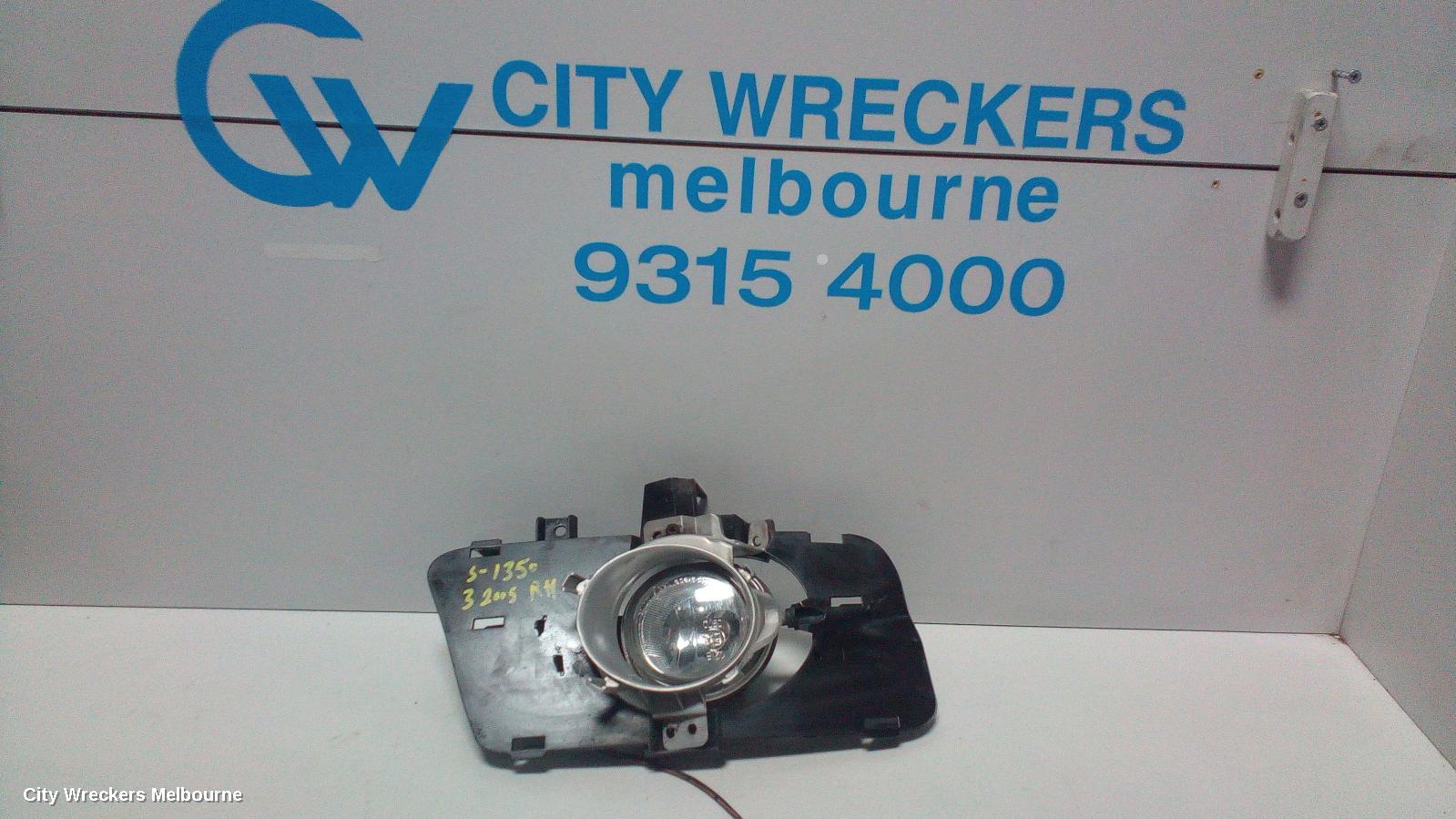 MAZDA 3 LEFT INDICATOR/FOG/SIDE, BUMPER FOGLAMP, BK, ROUND TYPE, LENS# 114-61009, 01/2004 - 04/2009 - Image 2
