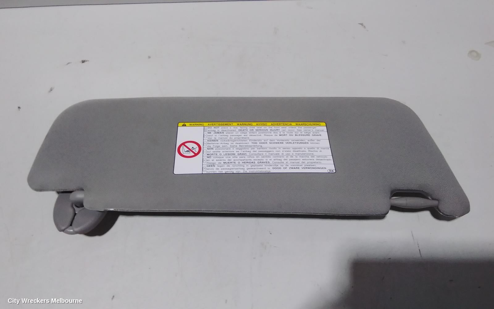 TOYOTA CAMRY SUNVISOR, ASV50/AVV50, LH SIDE, NON LAMP TYPE, 12/2011 - 10/2017 - Image 3