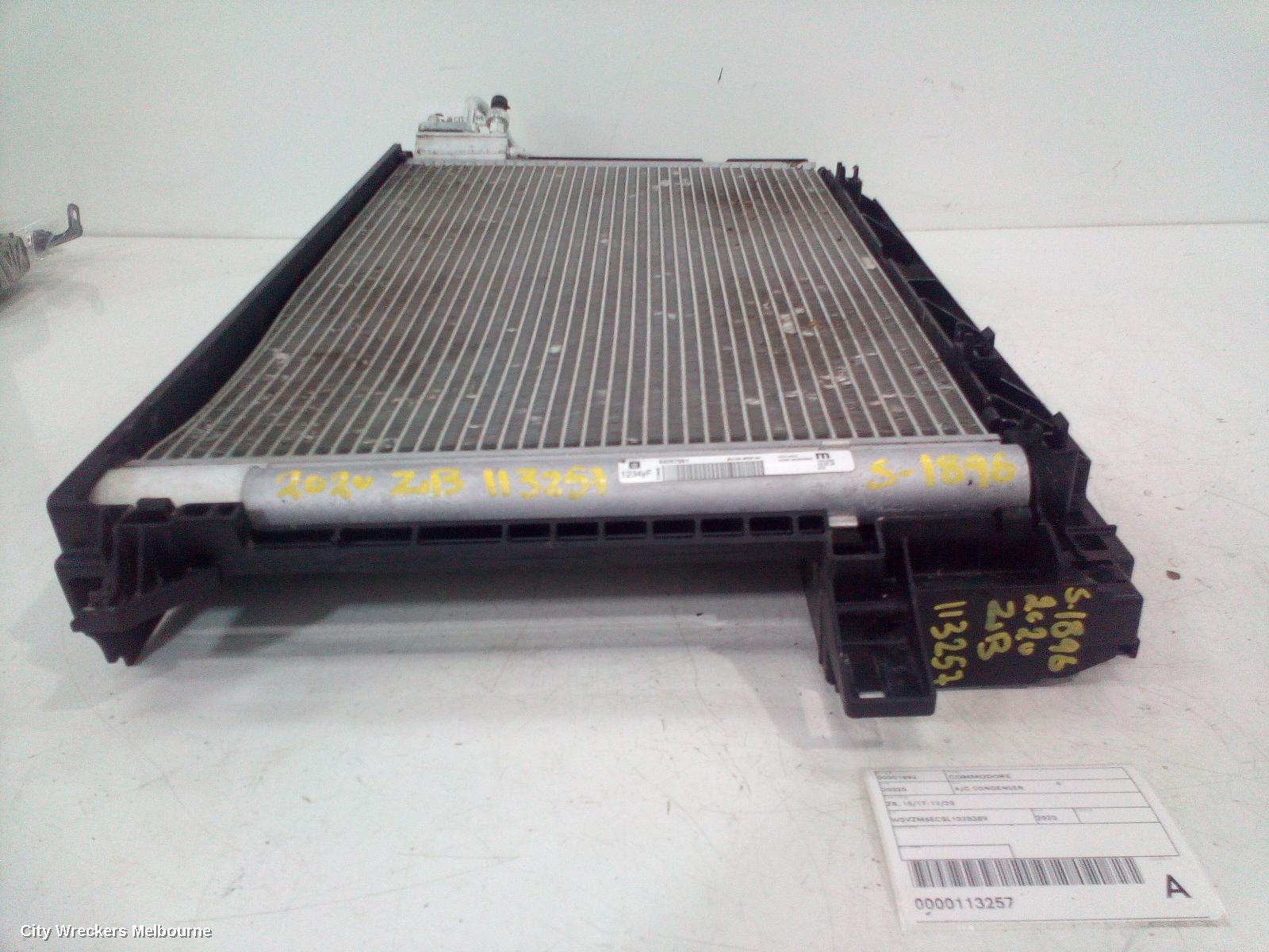 HOLDEN COMMODORE A/C CONDENSER, ZB, 10/2017 - 12/2020 - Image 2