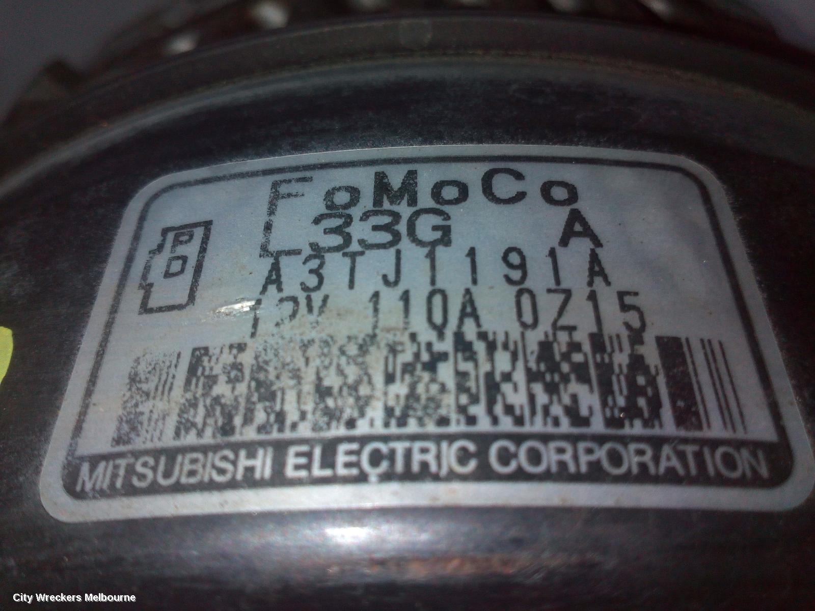 MAZDA CX7 ALTERNATOR, PETROL, 2.3, L3, ER, TURBO, 11/2006 - 02/2012 - Image 1