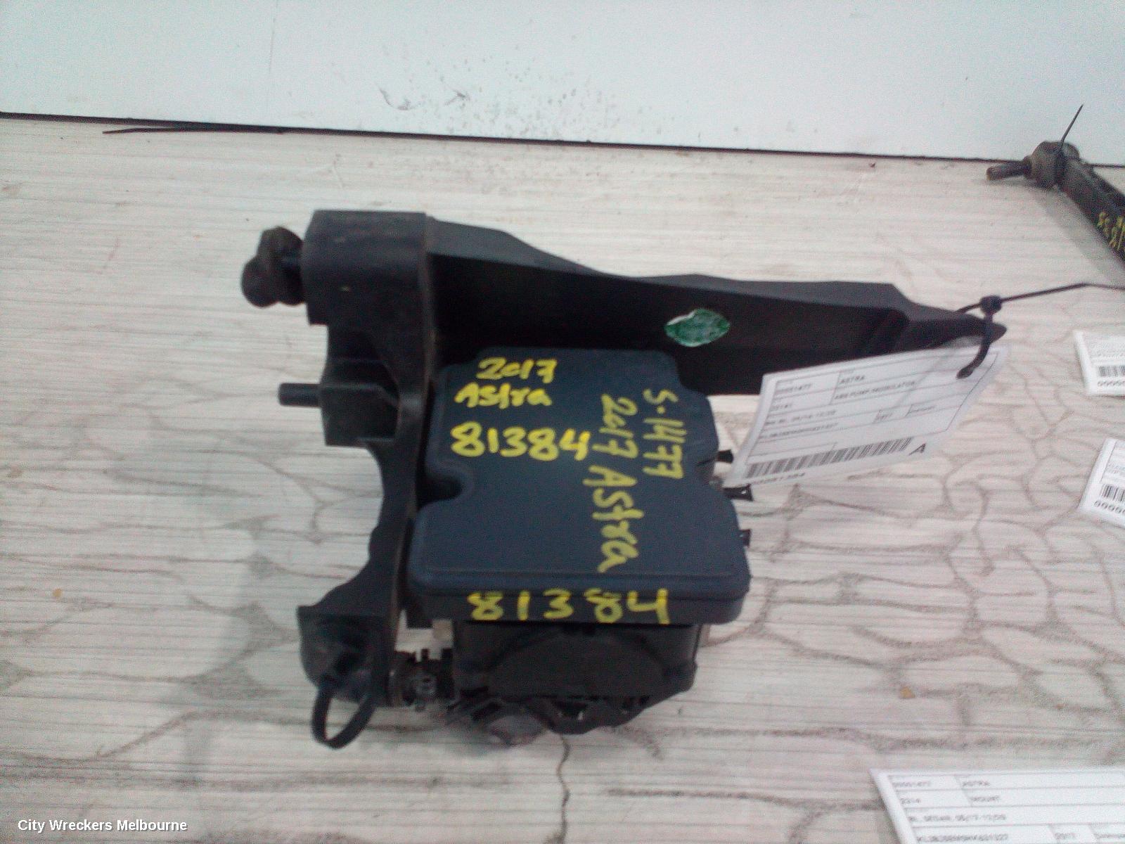 HOLDEN ASTRA ABS PUMP/MODULATOR, BK-BL, 09/2016 - 12/2020 - Image 1