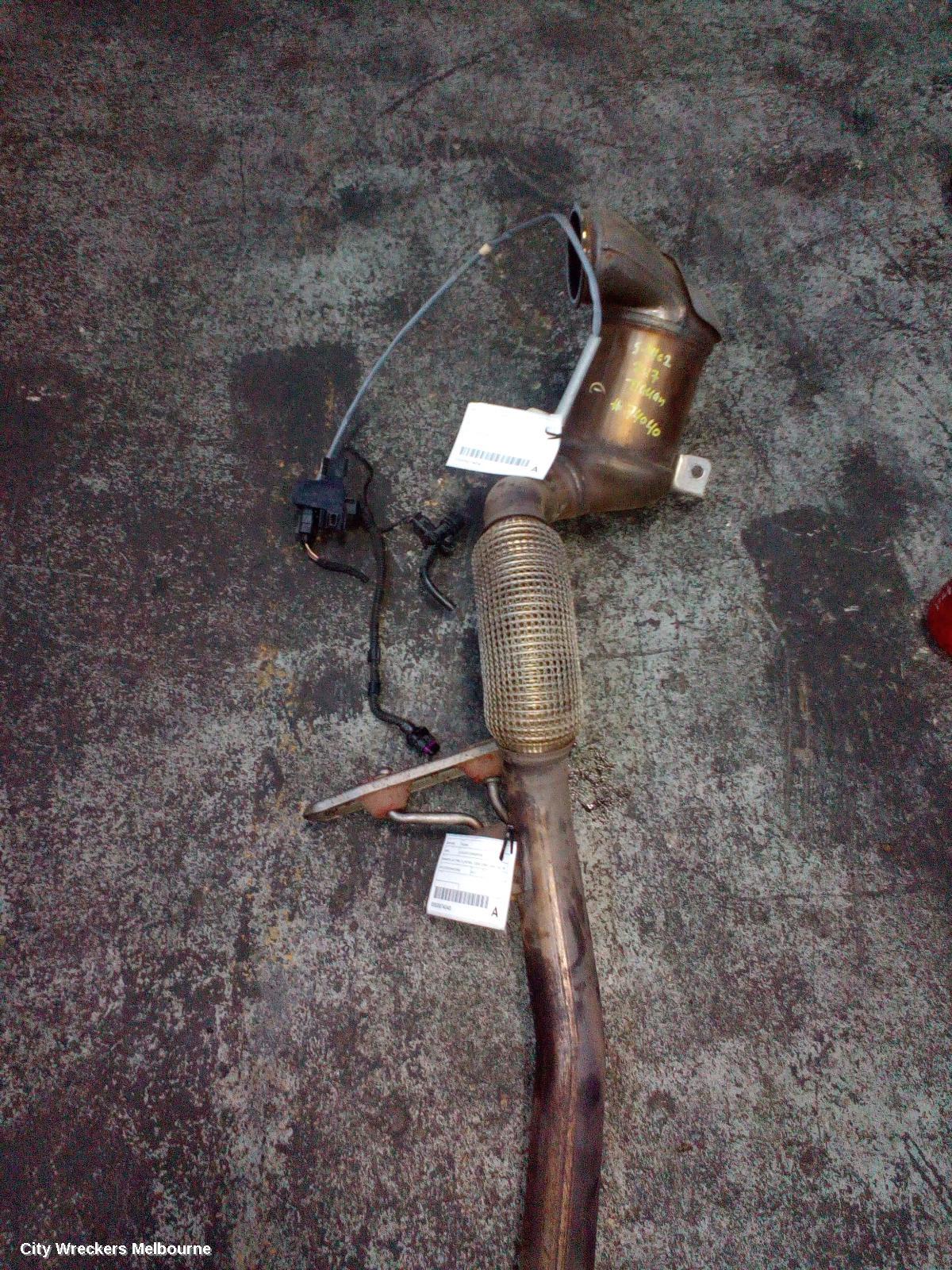 VOLKSWAGEN TIGUAN CATALYTIC CONVERTER, DOWNPIPE-CAT TYPE, 2.0, PETROL, CZPA CODE, 5NA, 06/2016 ONWARDS - Image 2