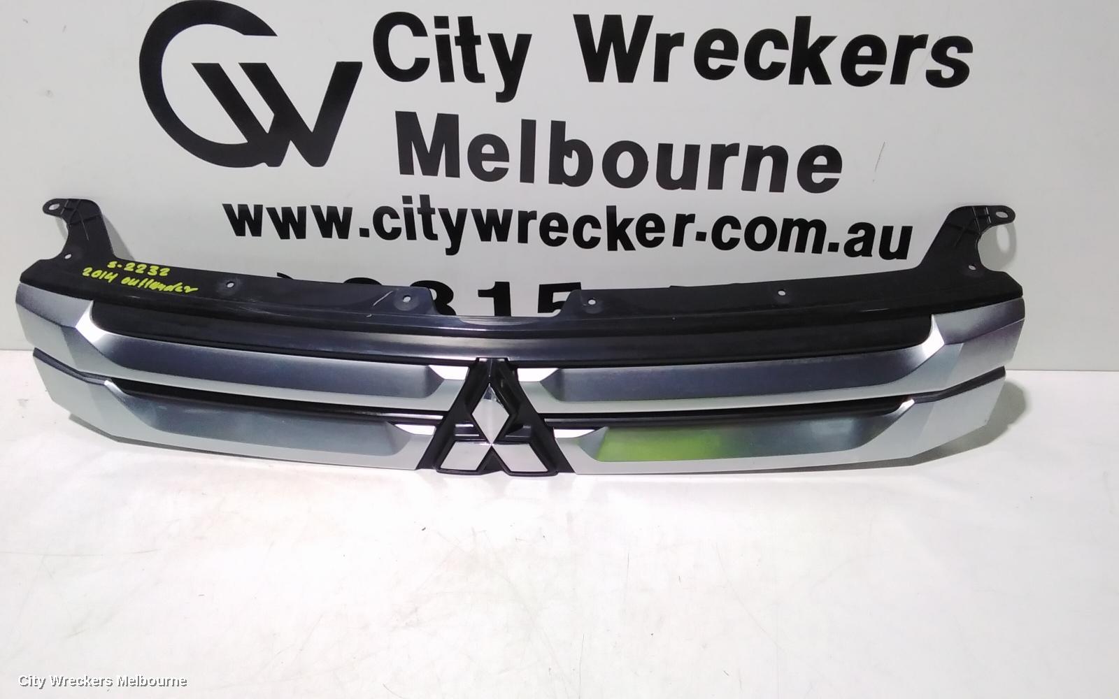 MITSUBISHI OUTLANDER GRILLE, RADIATOR GRILLE, ZJ, 03/2014 - 03/2015 - Image 3