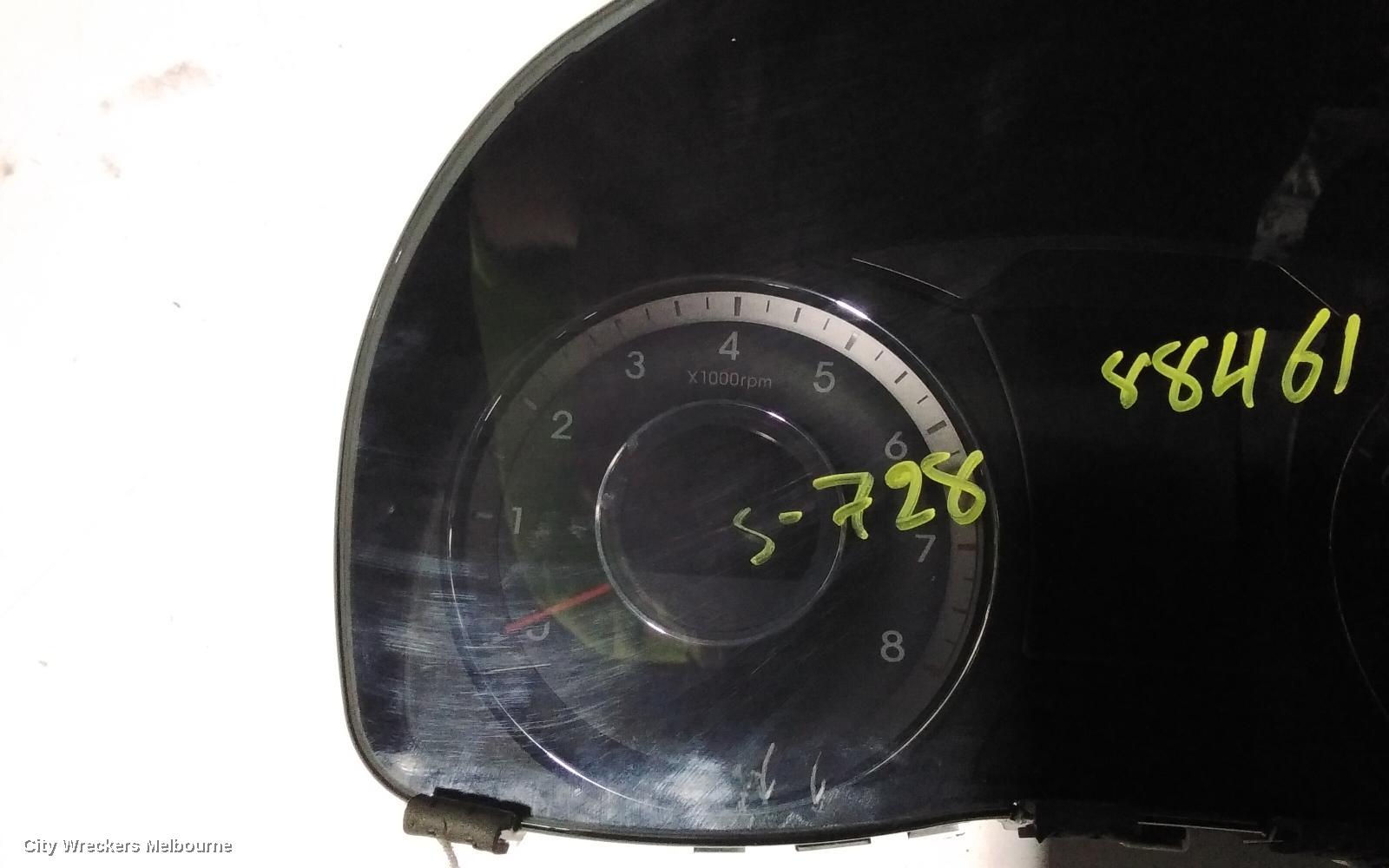 HYUNDAI I40 INSTRUMENT CLUSTER, PETROL, AUTO T/M, VF, 09/2011 ONWARDS - Image 2