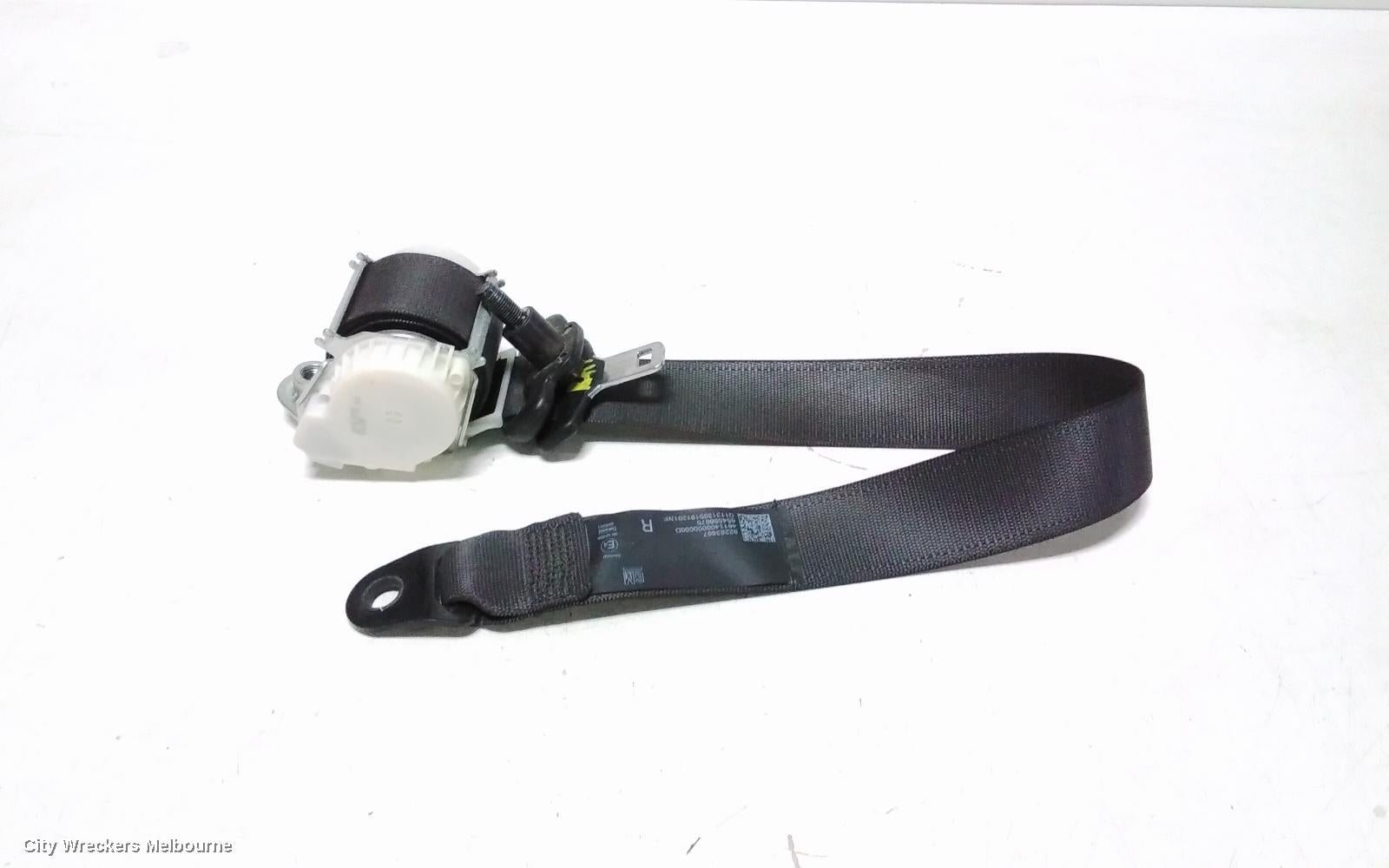 HOLDEN COMMODORE SEATBELT/STALK, RH FRONT, SEAT BELT ONLY, VF, 05/2013 - 12/2017 - Image 1