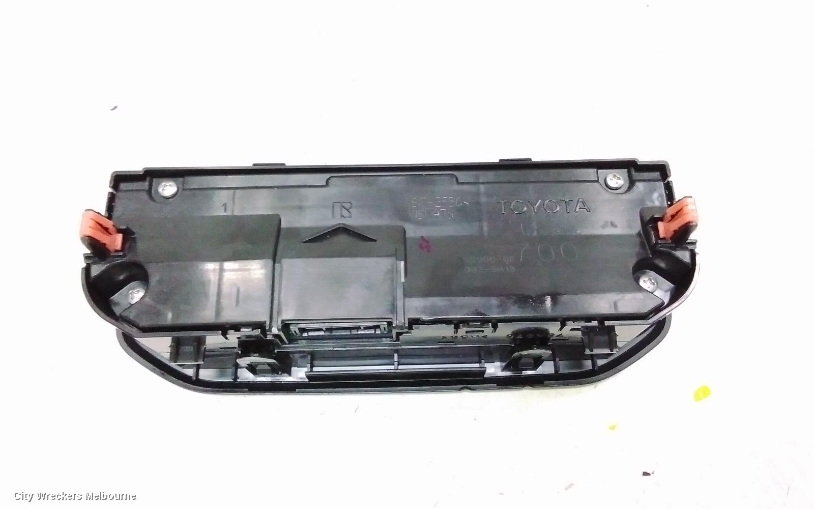 TOYOTA KLUGER HEATER/AC CONTROLS, XU70 SERIES, STANDARD TYPE (REAR), 03/2021 ONWARDS - Image 3