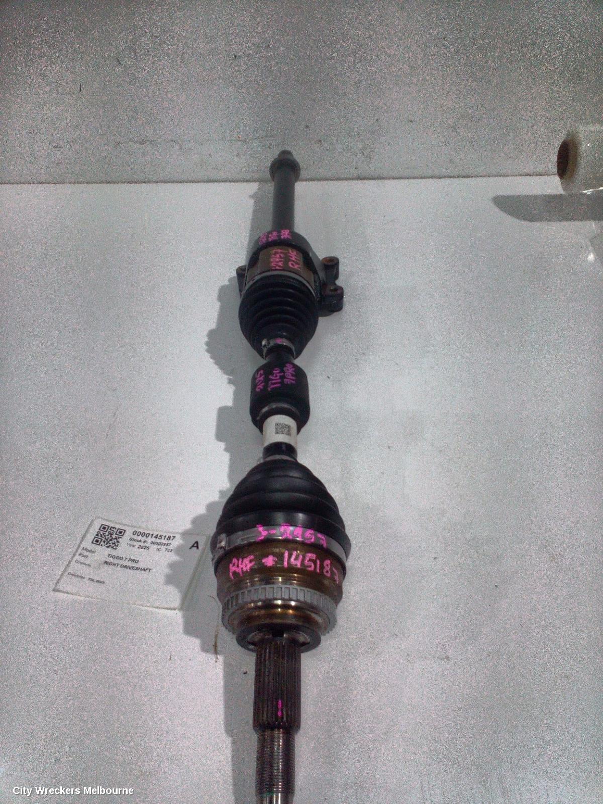 CHERY TIGGO 7 RIGHT DRIVESHAFT, T32, 05/2023 ONWARDS - Image 2