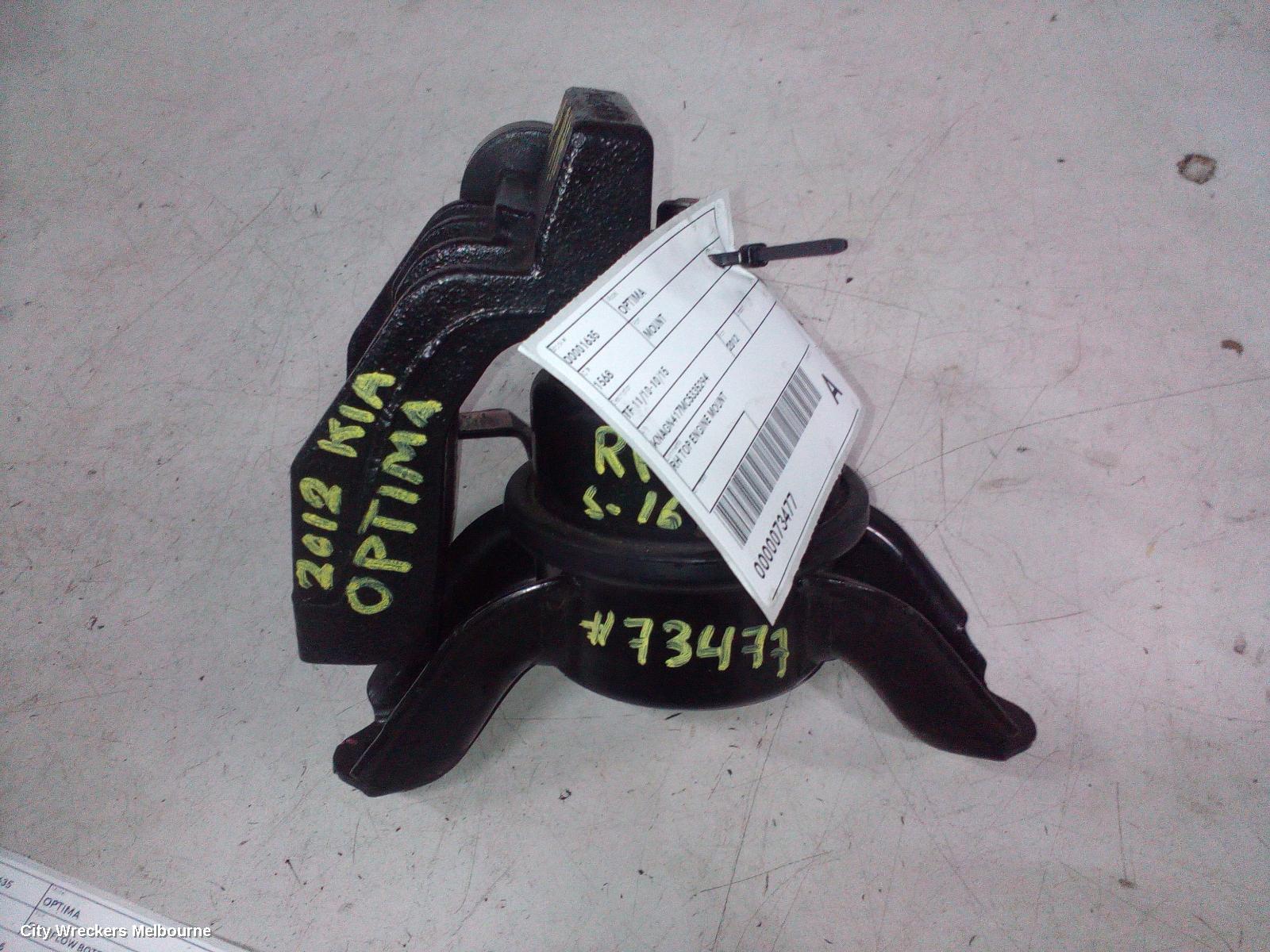 KIA OPTIMA MOUNT, TF 11/2010 - 10/2015 - Image 1
