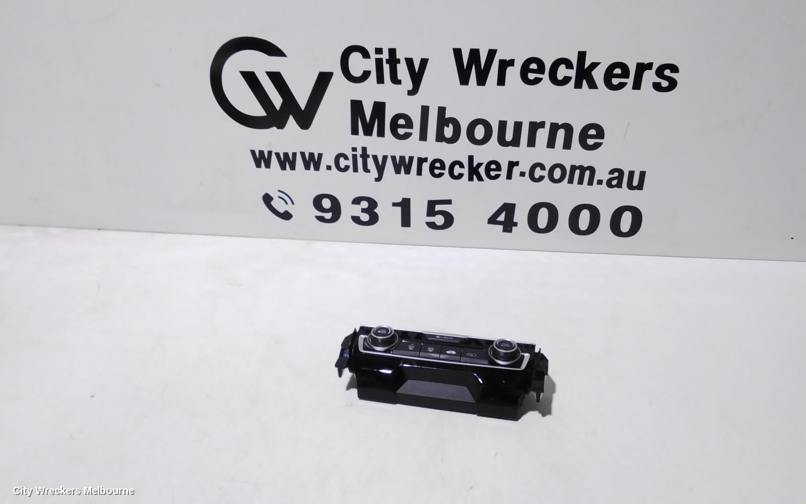 HONDA CIVIC HEATER/AC CONTROLS, 10TH GEN, DUAL ZONE CLIMATE CONTROL TYPE, 05/2016 - 08/2021 - Image 1