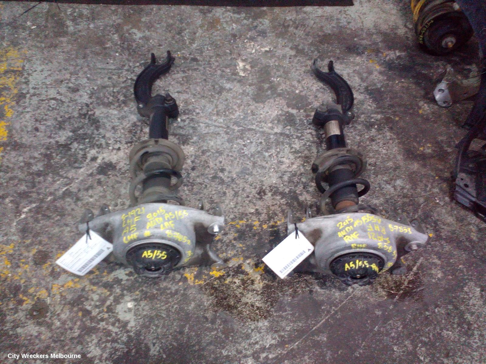 AUDI A5 LEFT FRONT STRUT, A5, 8T, COUPE, STANDARD TYPE, 10/2007 - 11/2016 - Image 3