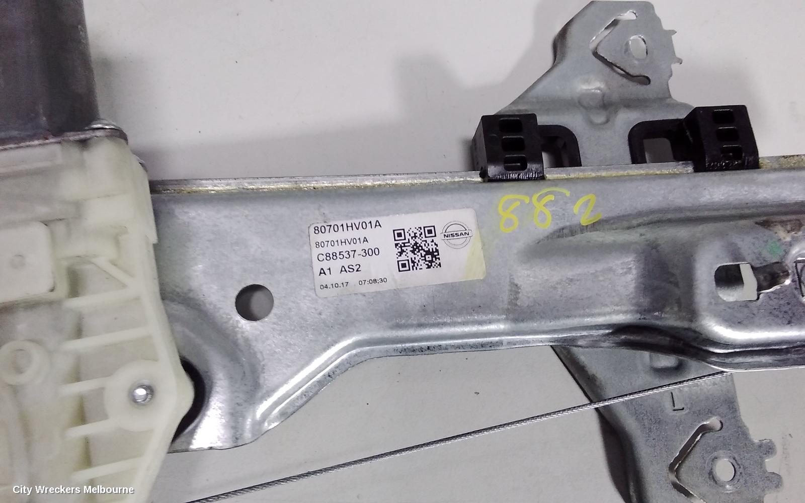 NISSAN QASHQAI LEFT FRONT WINDOW REG/MOTOR, J11, 12/2013 - 07/2021 - Image 3