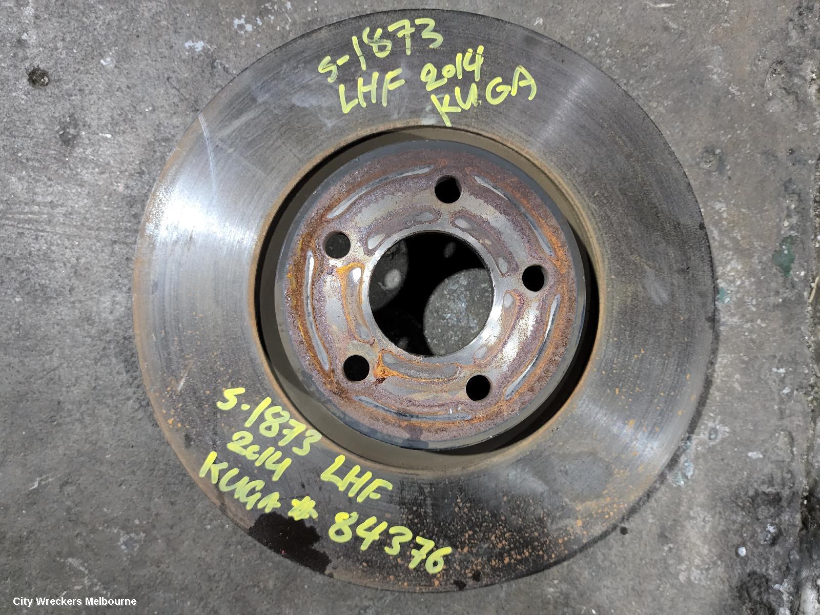 FORD KUGA FRONT BRAKE DISC/DRM, TF, 11/2012 - 09/2016 - Image 2