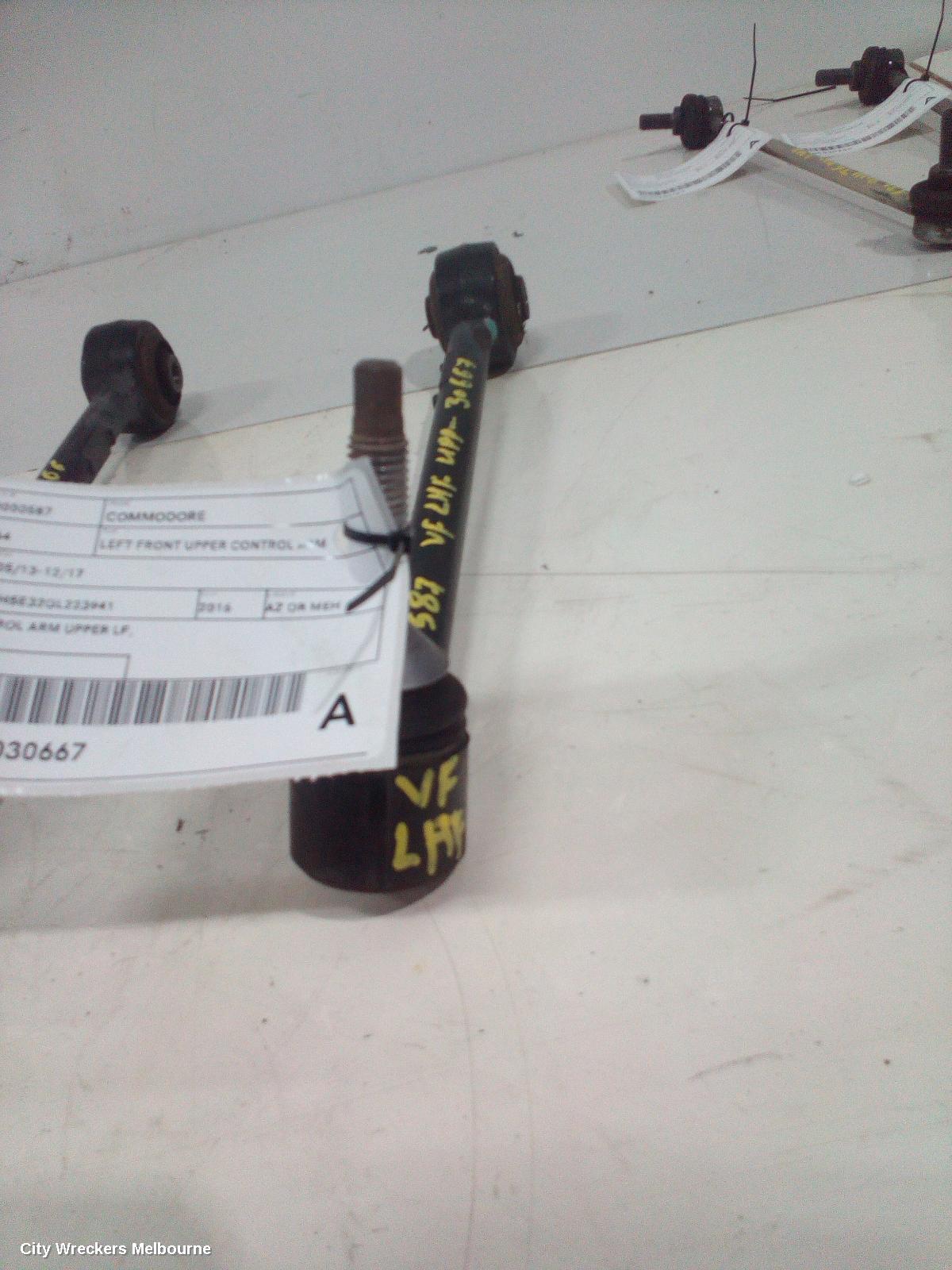 HOLDEN COMMODORE LEFT FRONT UPPER CONTROL ARM, VF, 05/2013 - 12/2017 - Image 1