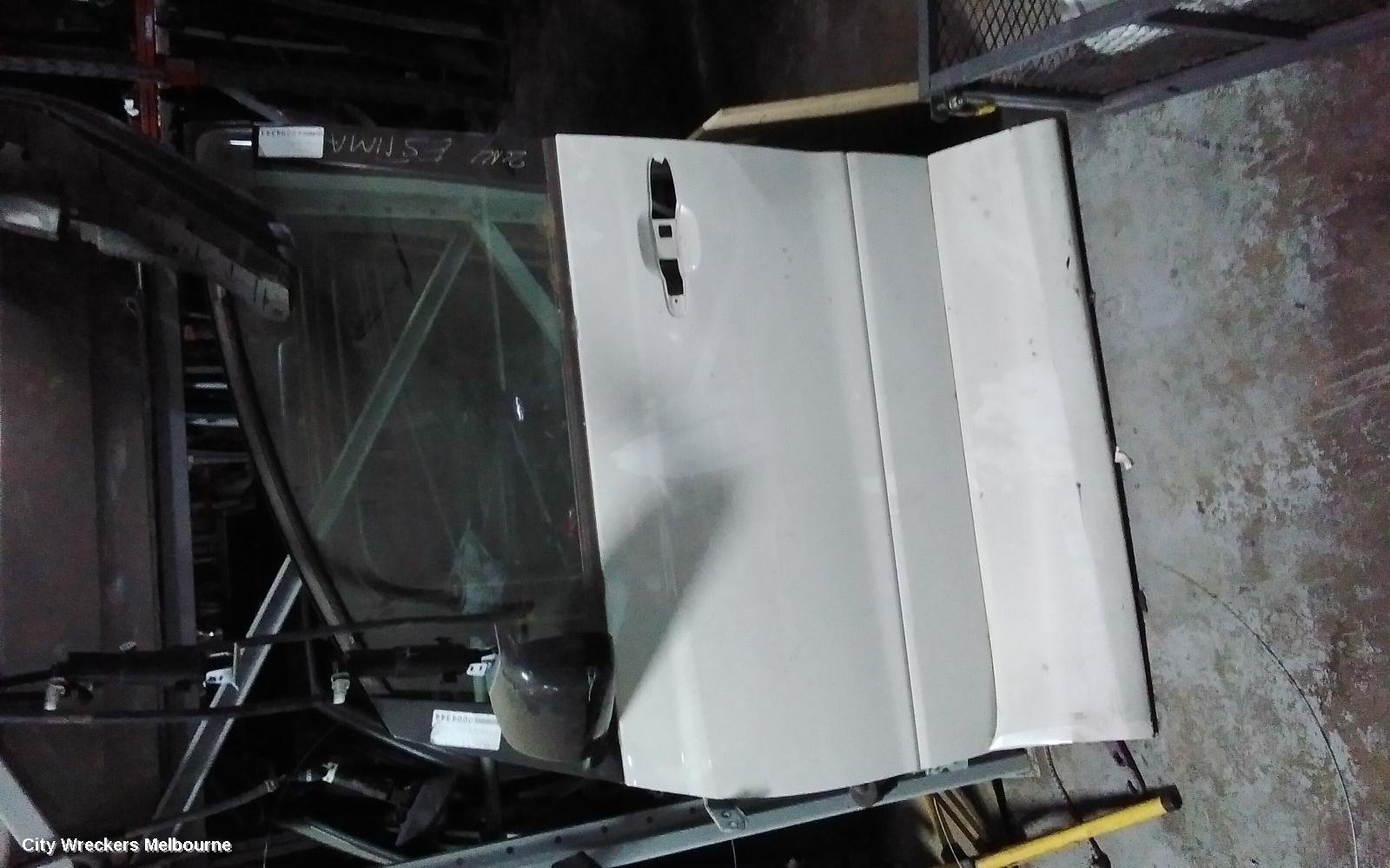 TOYOTA ESTIMA LEFT FRONT DOOR, XR30/XR40, AERAS TYPE (W/ MOULD HOLES), 00-06 (IMPORT) - Image 1
