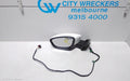 VOLKSWAGEN PASSAT LEFT DOOR MIRROR, 3C/MK6 B7, MANUAL FOLD, NON LANE CHANGE ASSIST TYPE (6XU/7Y0), 09/2010 - 05/2015 - Image 1