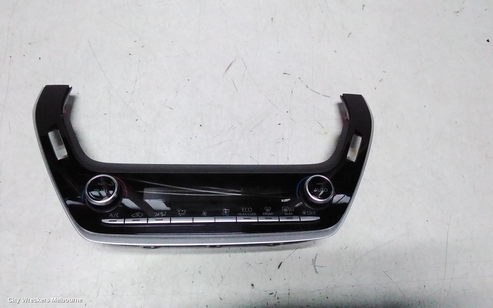 TOYOTA COROLLA HEATER/AC CONTROLS, E210, DUAL ZONE CLIMATE CONTROL TYPE, W/ DUAL BUTTON TYPE, 07/2018 ONWARDS - Image 1