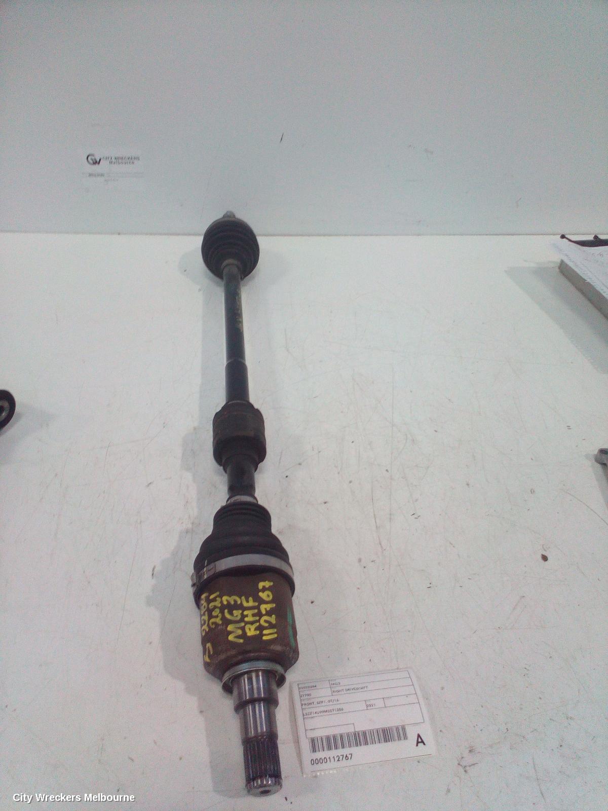 MG MG3 RIGHT DRIVESHAFT, FRONT, SZP1, 07/2016 ONWARDS - Image 2