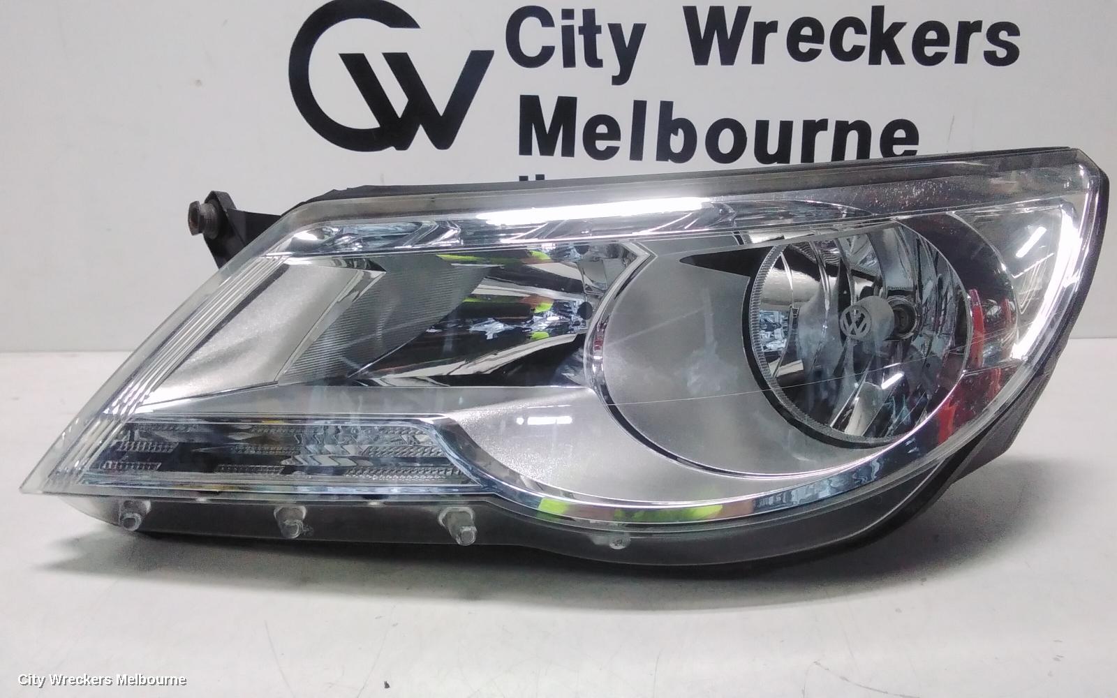 VOLKSWAGEN TIGUAN LEFT HEADLAMP, 5N, HALOGEN TYPE, 05/2008 - 06/2011 - Image 3